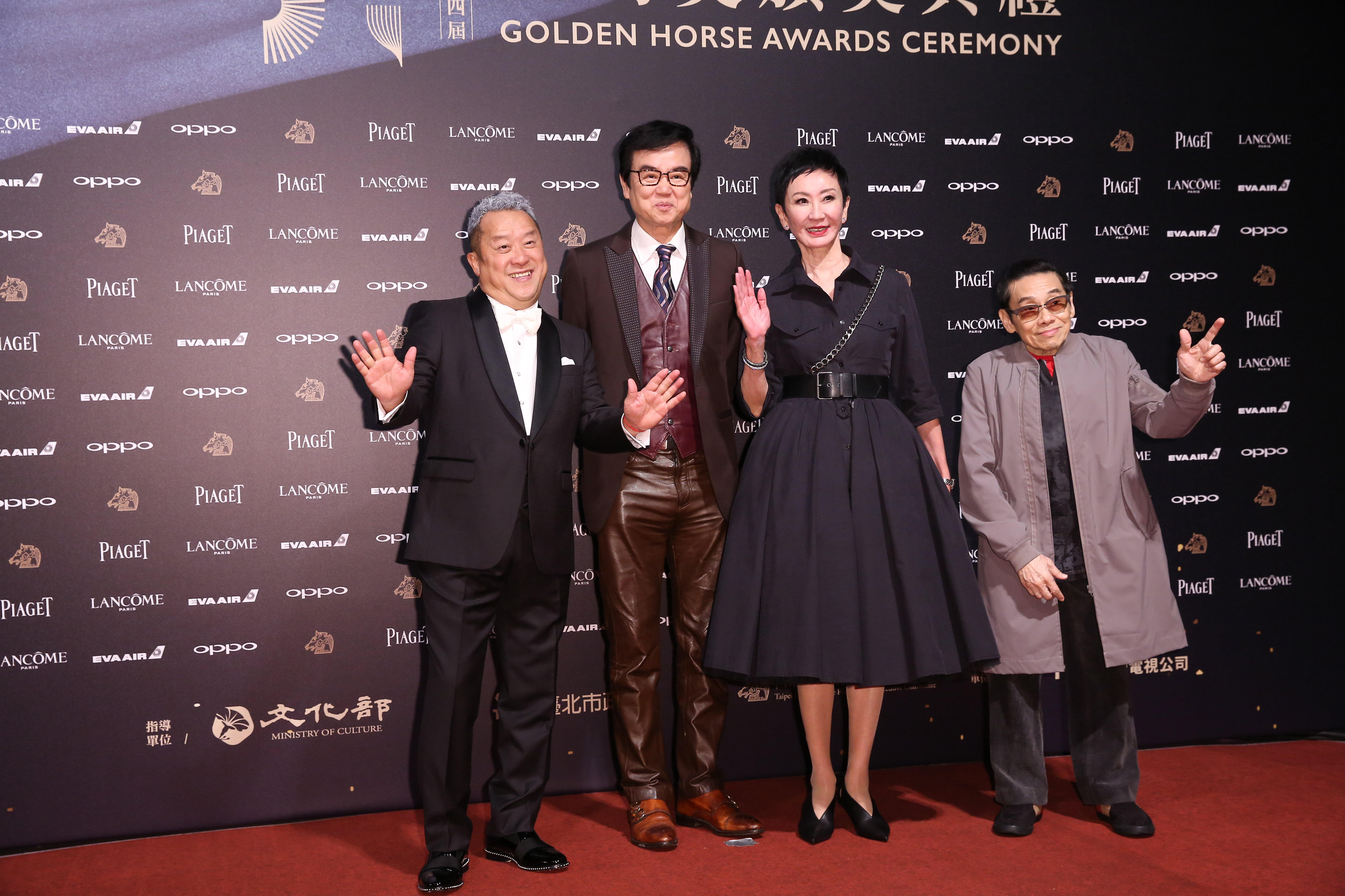 曾志偉、黃百鳴、施南生、泰迪羅賓在當時金馬主席張艾嘉力邀下出席金馬獎，並舉辦論壇，吸引大批影迷朝聖。（本刊資料照）