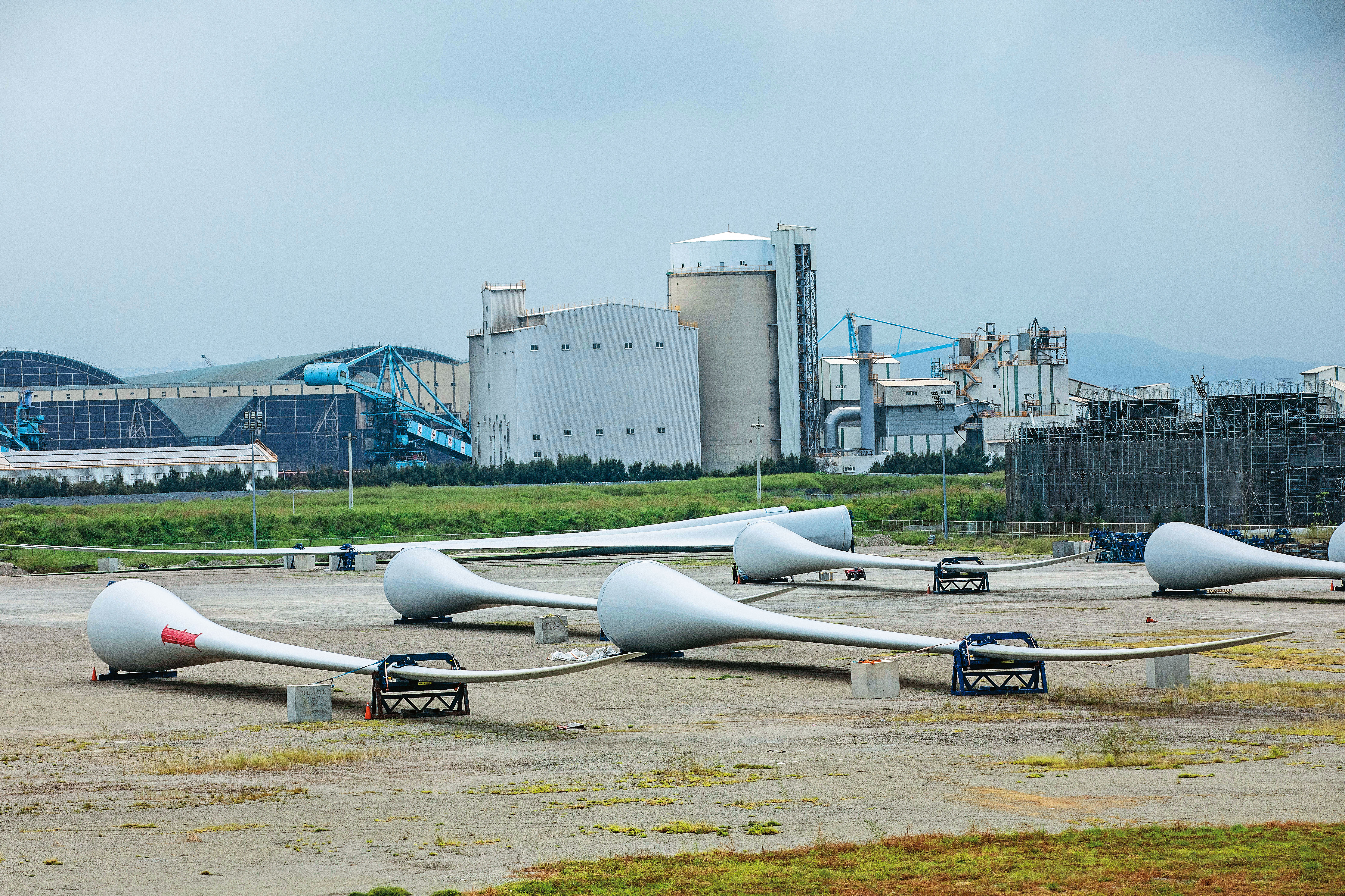 台灣離岸風電風機葉片國產化有成，近期已有越南業者主動邀請設廠。（翻攝海洋風電官網）