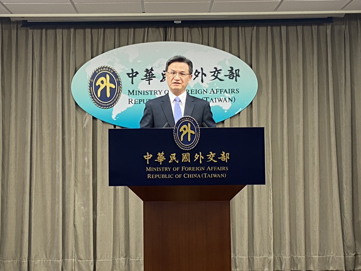 針對香港立法會三讀通過基本法第23條，外交部發言人劉永健指出，中國對此表達祝賀，似乎與國際站在對立面。（本刊資料照）