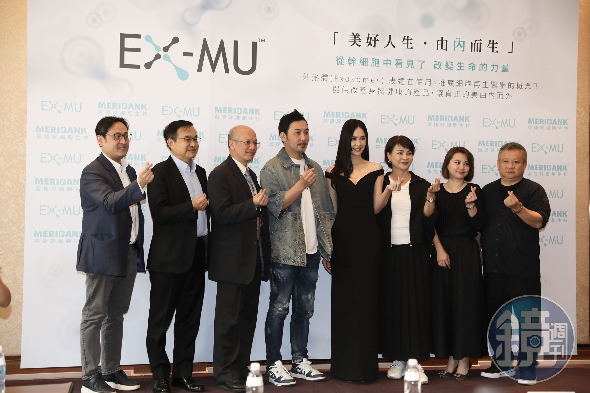 宣捷找來安心亞代言,宣昶有宣布推出外泌體保養品品牌「EX-MU」。