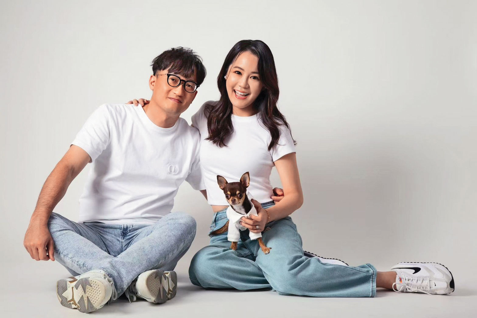 林于鈞因老婆王艾茹愛狗而養了FIFI，原本狗對他而言只是動物，現在對他則是家人。