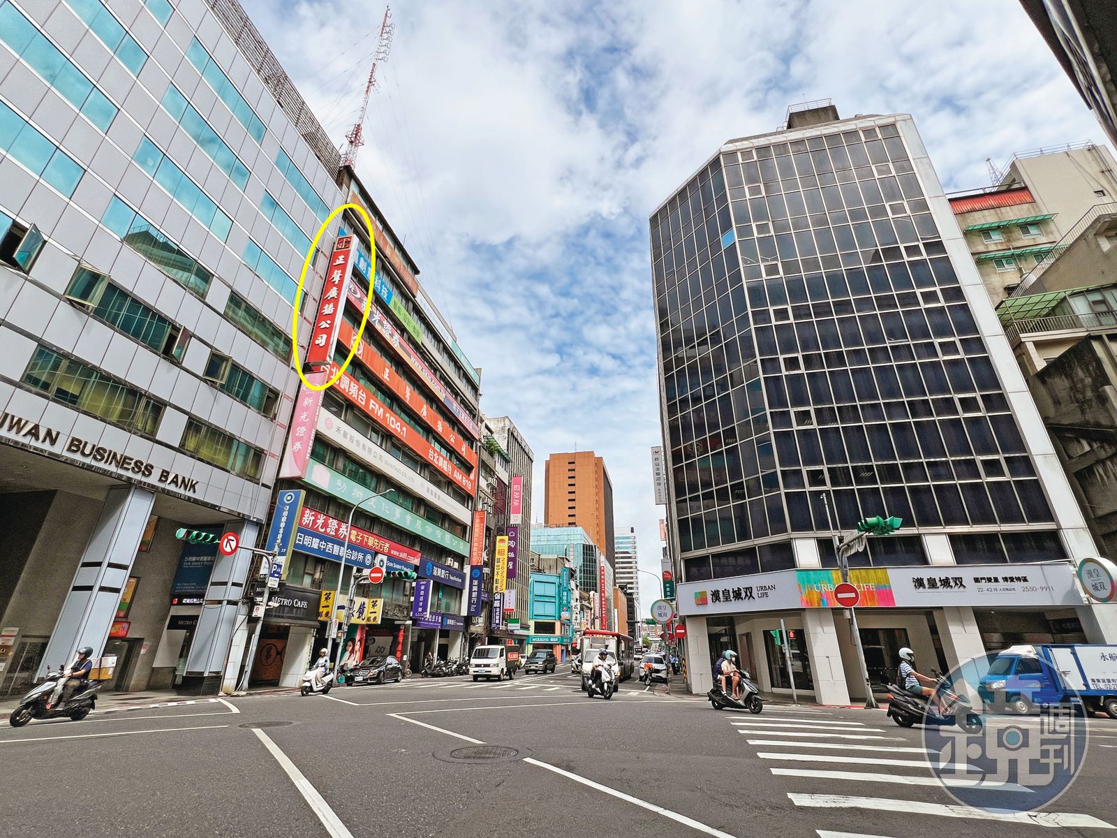 正聲廣播公司總部位於台北市重慶南路精華地段，房產十分值錢