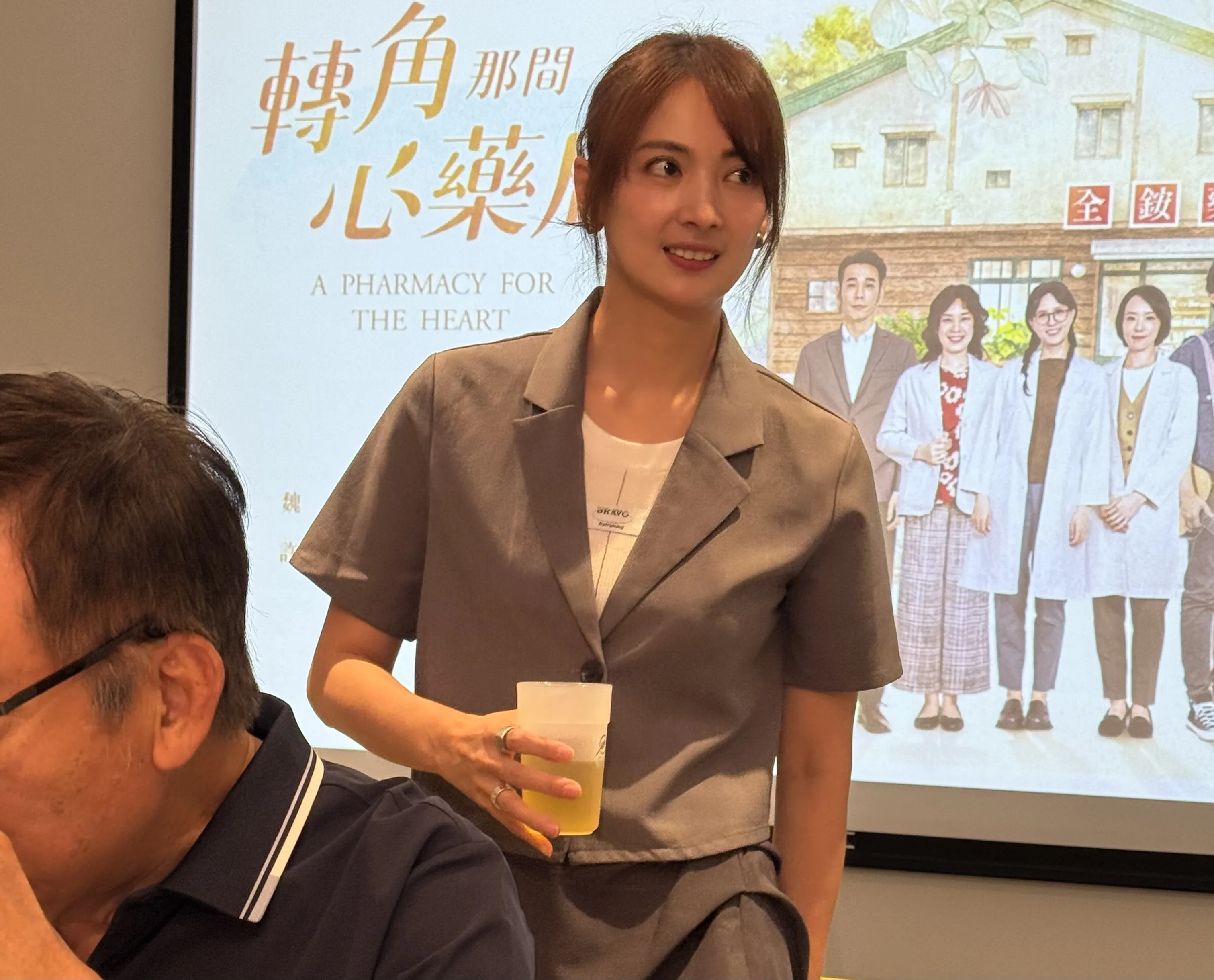阿喜分手後首現身，瘦了五公斤。葉婉如攝