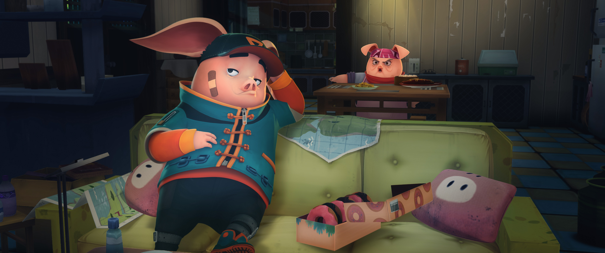 許光漢獻聲胖萌「八戒」，角色外型可愛，他相信能讓大家看到一個不同於過往的豬八戒。（甲上提供）