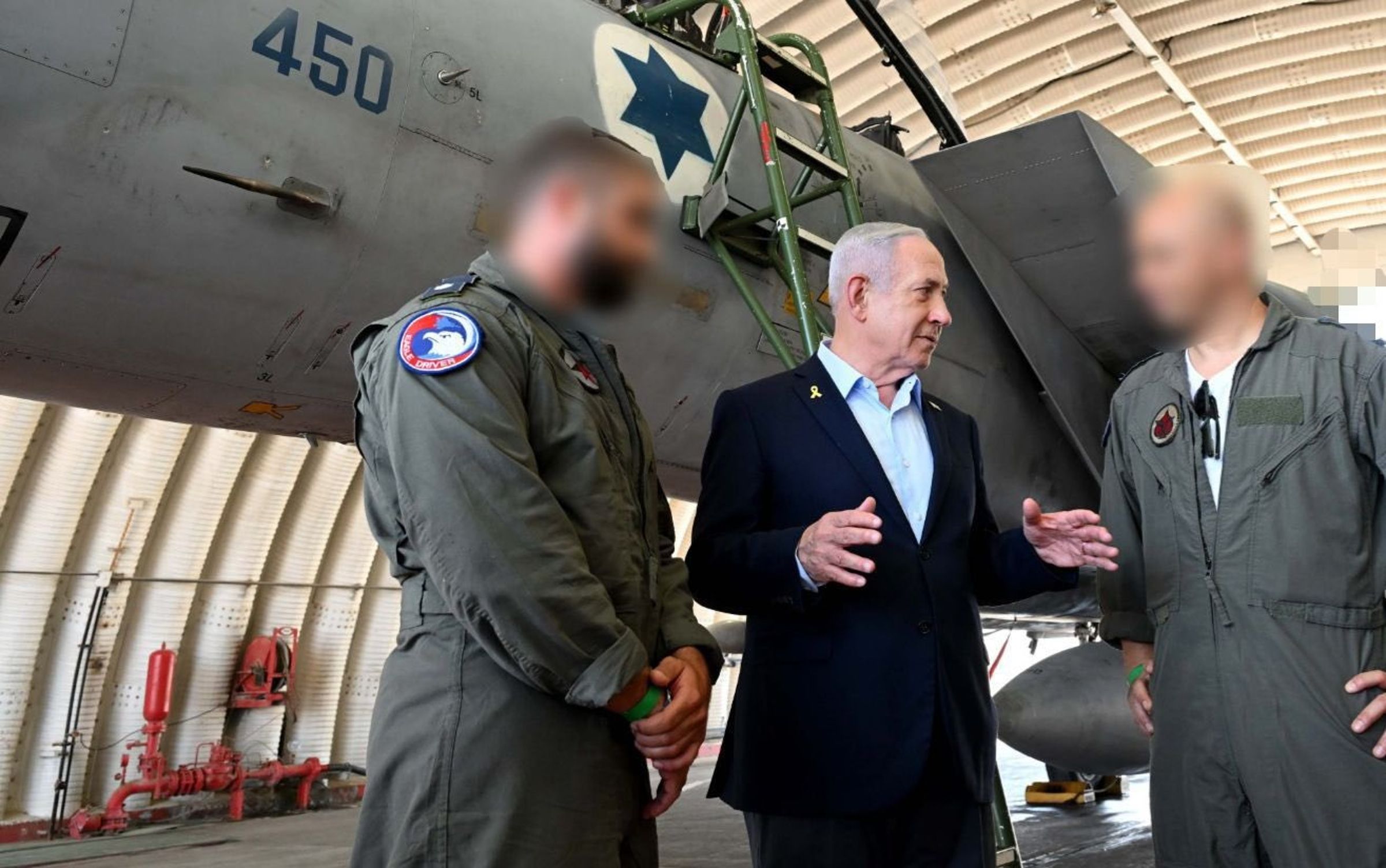 以色列總理納坦雅胡（中）也在X上發表嚴正聲明。（翻攝自@netanyahu X）