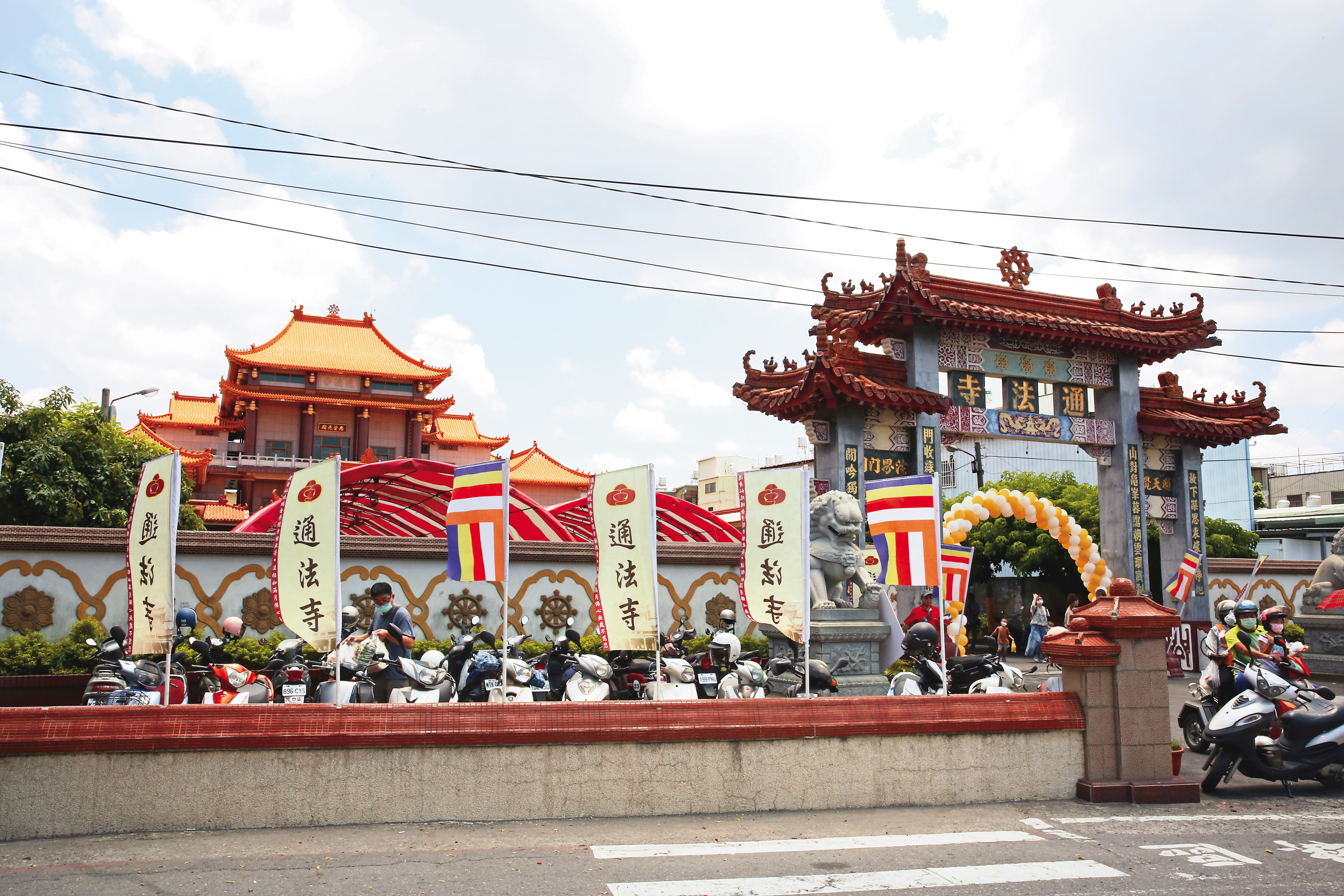 本刊2020年中曾踢爆林岱樺疑替通法寺（圖）強索贊助一案，這次也被檢調列入釐清重點。