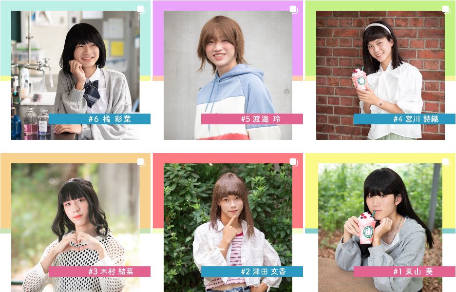 6人參與筑駒小姐選拔，各個精心打扮。（翻攝自IG@miss_tk2023）
