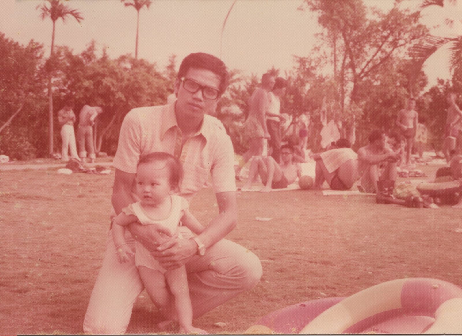 簡沛恩在2025最後一天送別父親。（翻攝臉書）