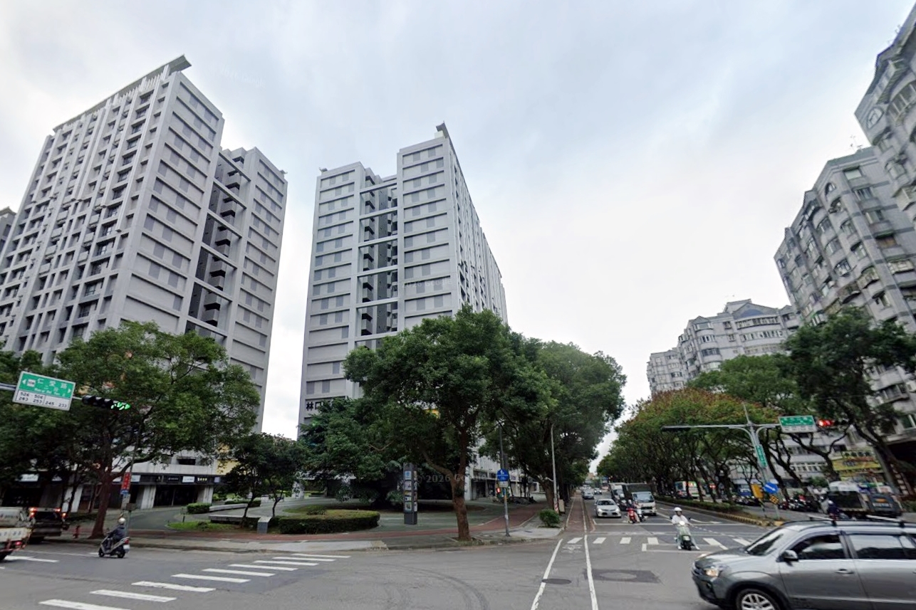 林口A7站附近因房價較台北低，吸引不少民眾來此置產。（翻攝Google Maps）