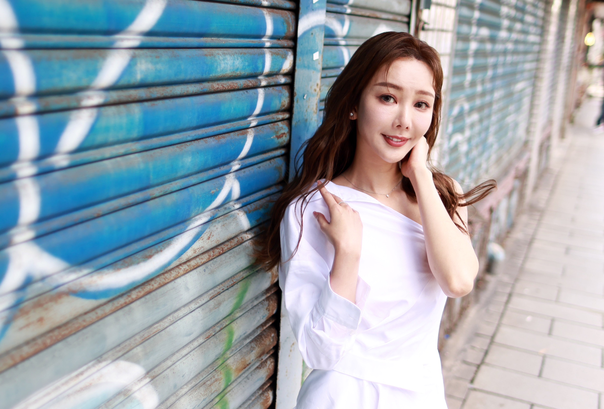 楊婷婭投入公益活動。（紅心字會提供）