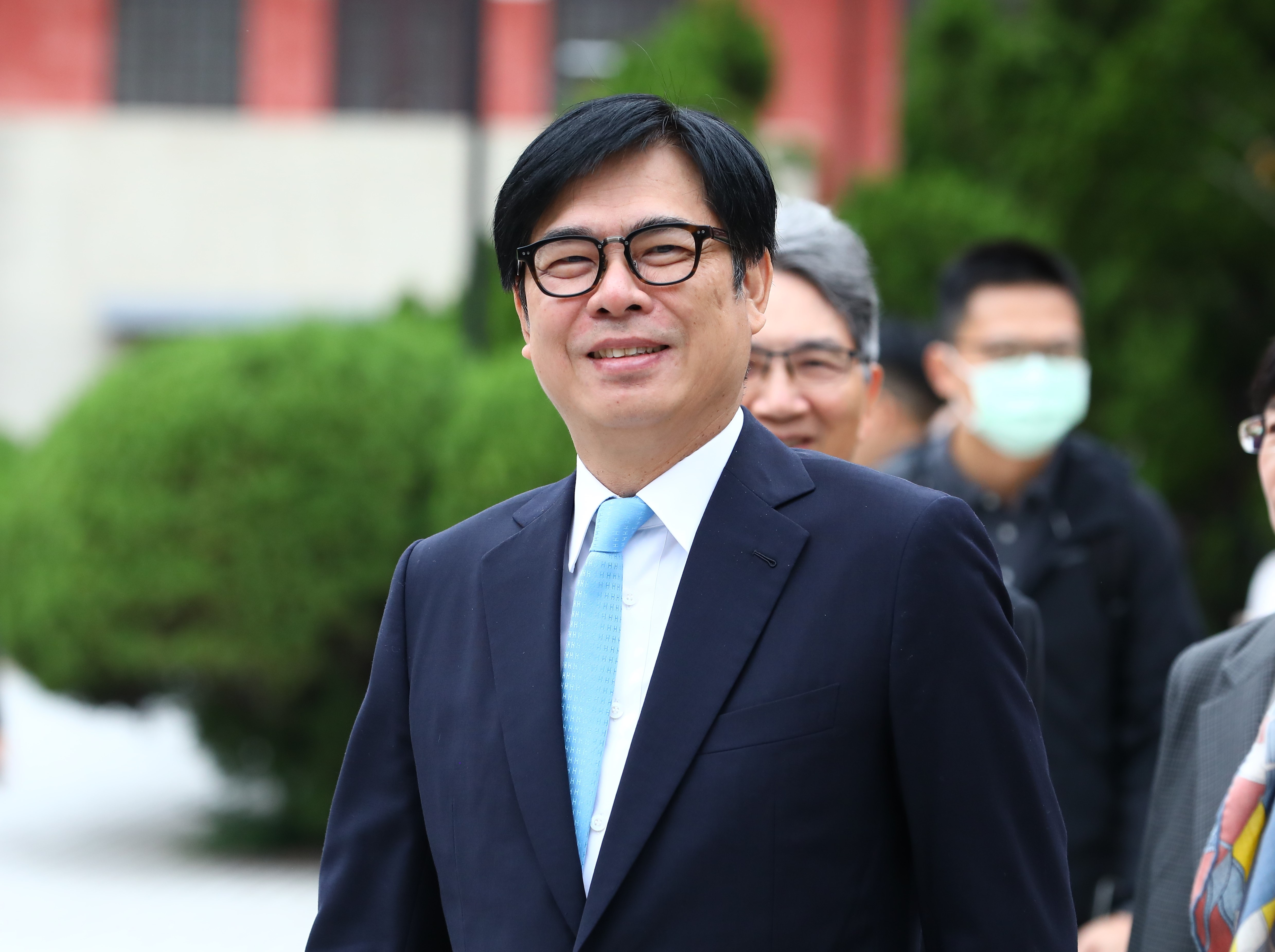 高雄市長陳其邁參加雄女百年校慶，感嘆「生不逢時」。（本刊資料照）