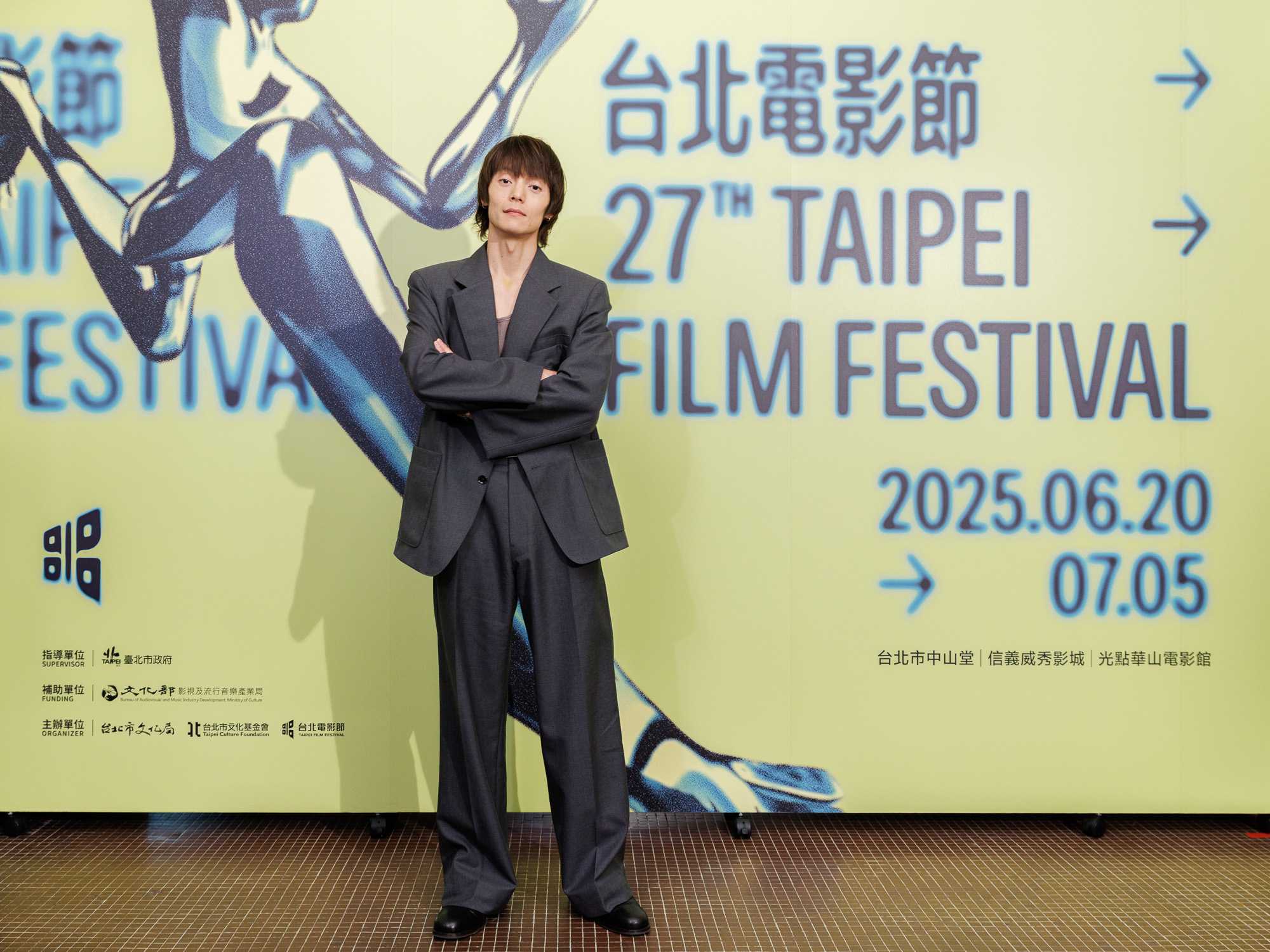 窪田正孝以電影《惡夏》參加台北電影節放映。（台北電影節提供）