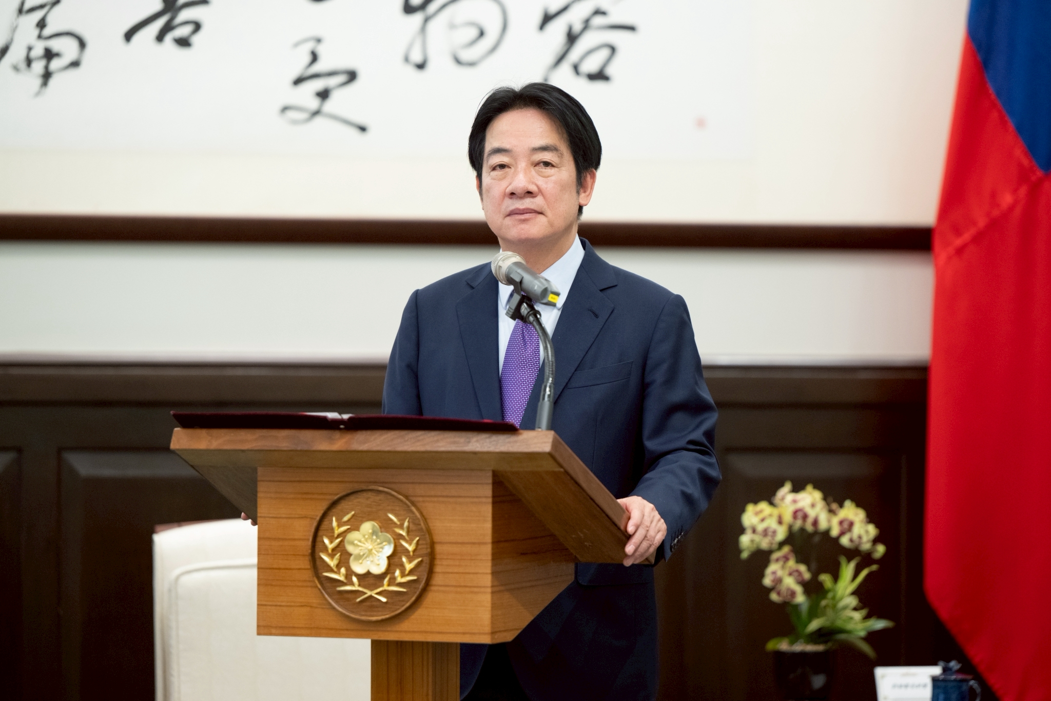 總統賴清德明開啟上任後的首次非洲外交航點。（總統府提供）