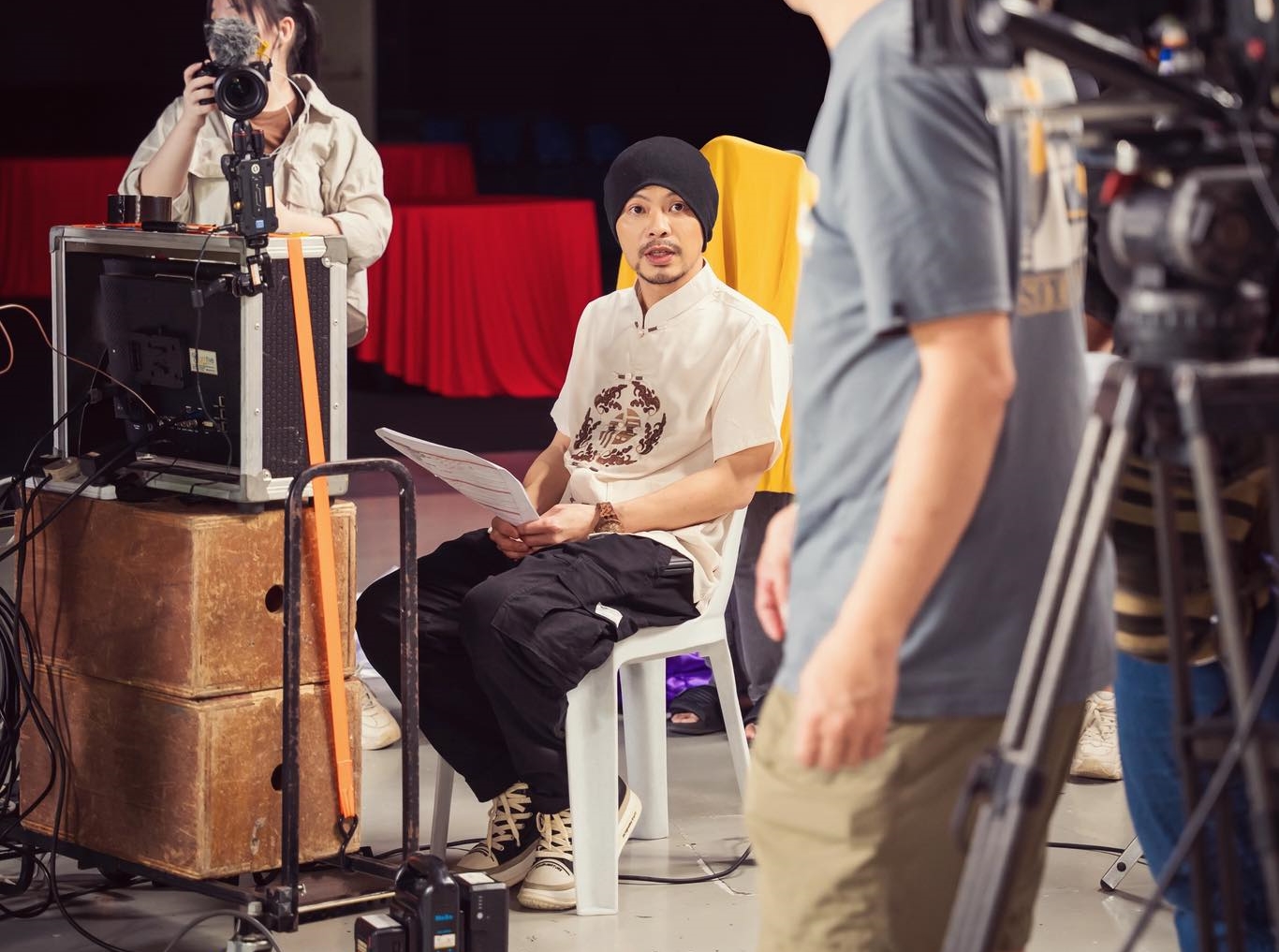 黃明志於臉書發文道歉，聲稱因訴訟案件沒辦法準時推出專輯。（翻攝自臉書@黃明志）