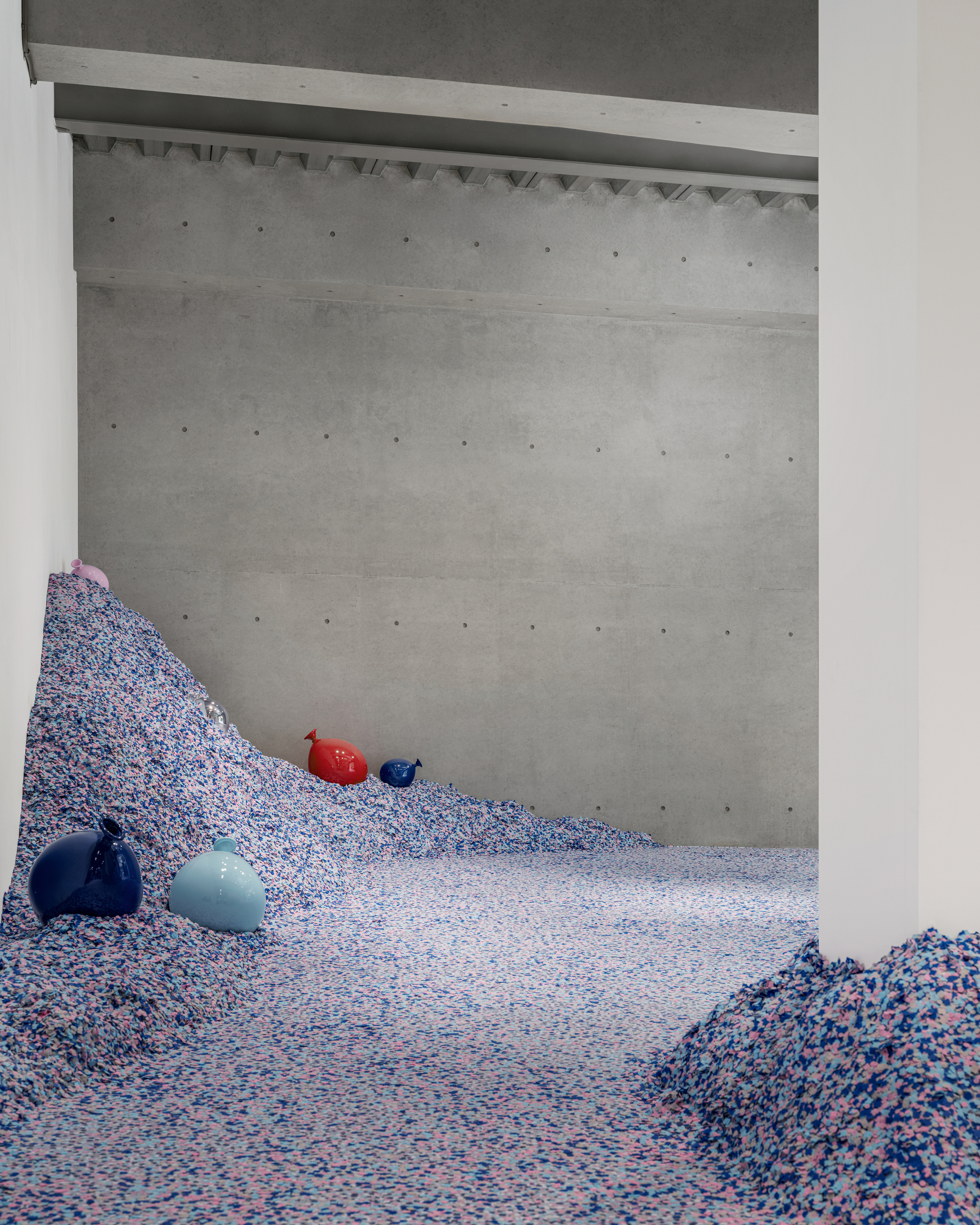 LOEWE Puzzle 10週年期間限定空間一角。（LOEWE提供）