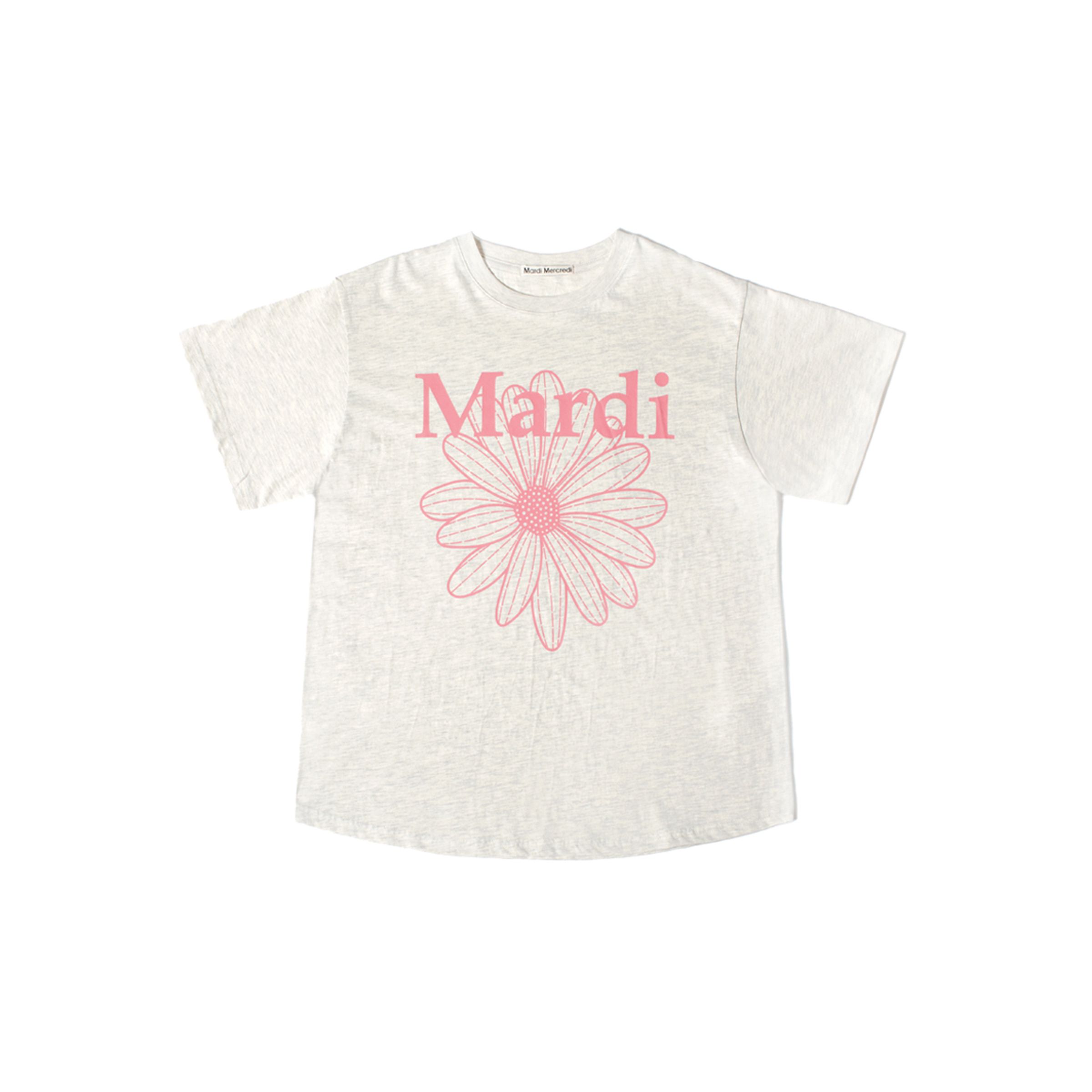 Mardi Mercredi經典小雛菊印花短T-Shirt(限定色)。NT$1,350(FRUITION提供)