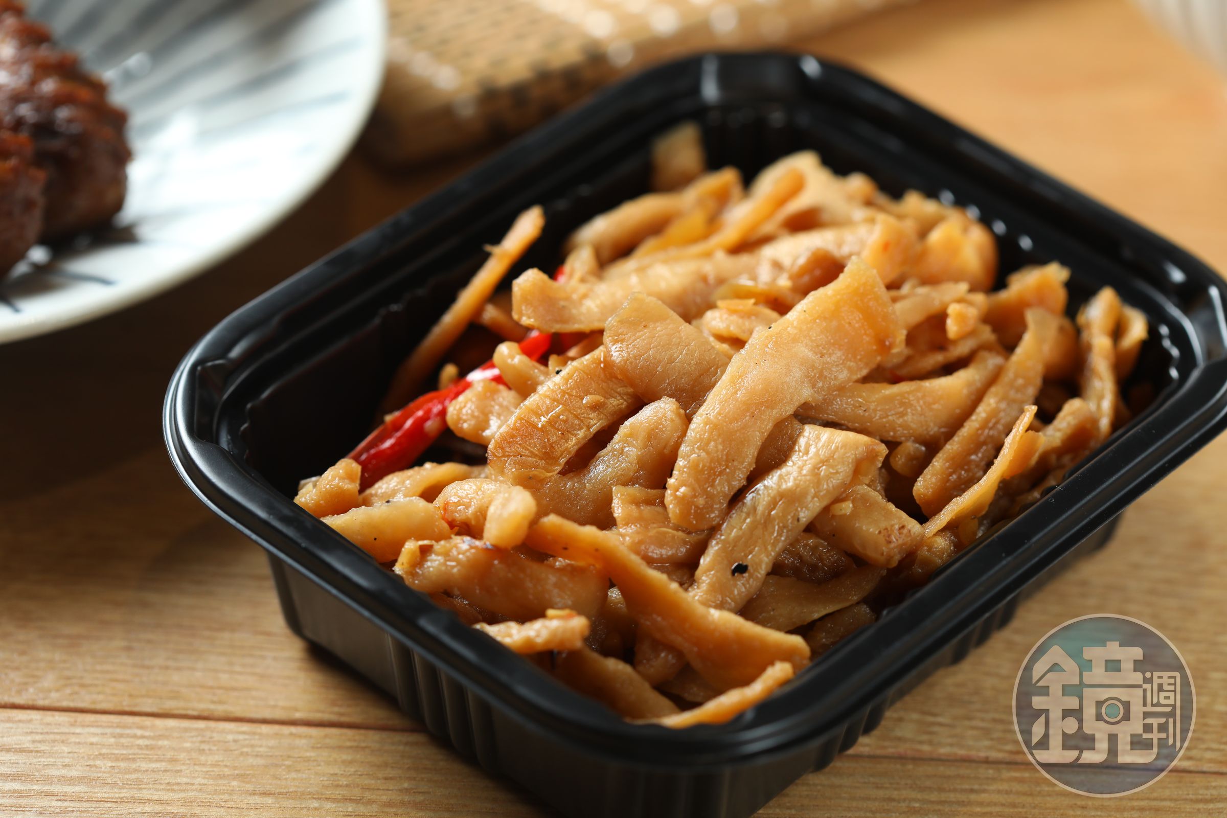 「菜脯」就是辣蘿蔔乾，有畫龍點睛的功能。（150元／盒）