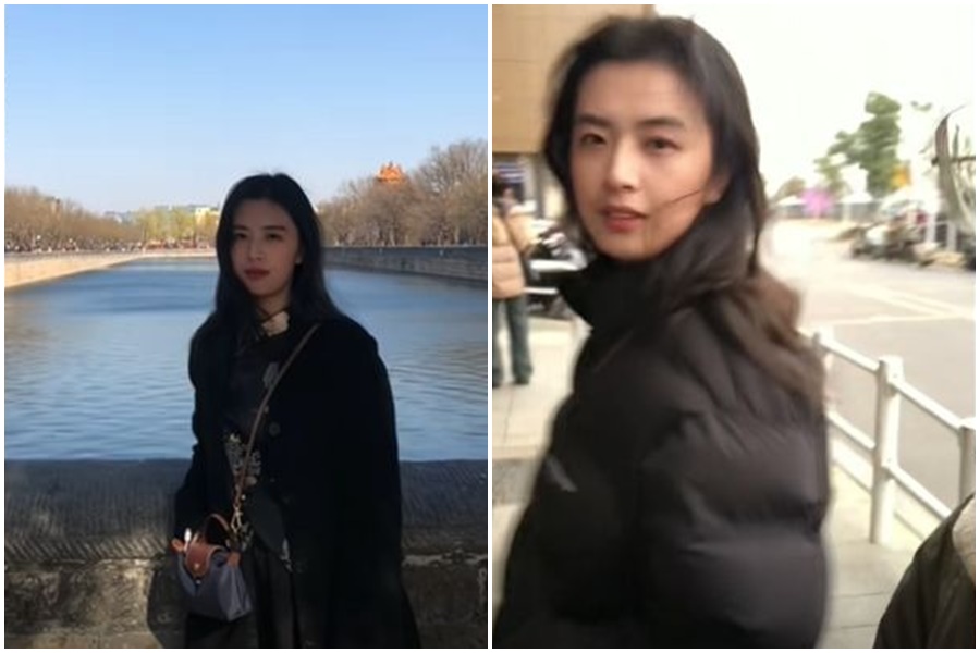  一名女子花半年減重18公斤，瘦身後的模樣驚艷大票網友。（翻攝自熱乾麵下細粉抖音）