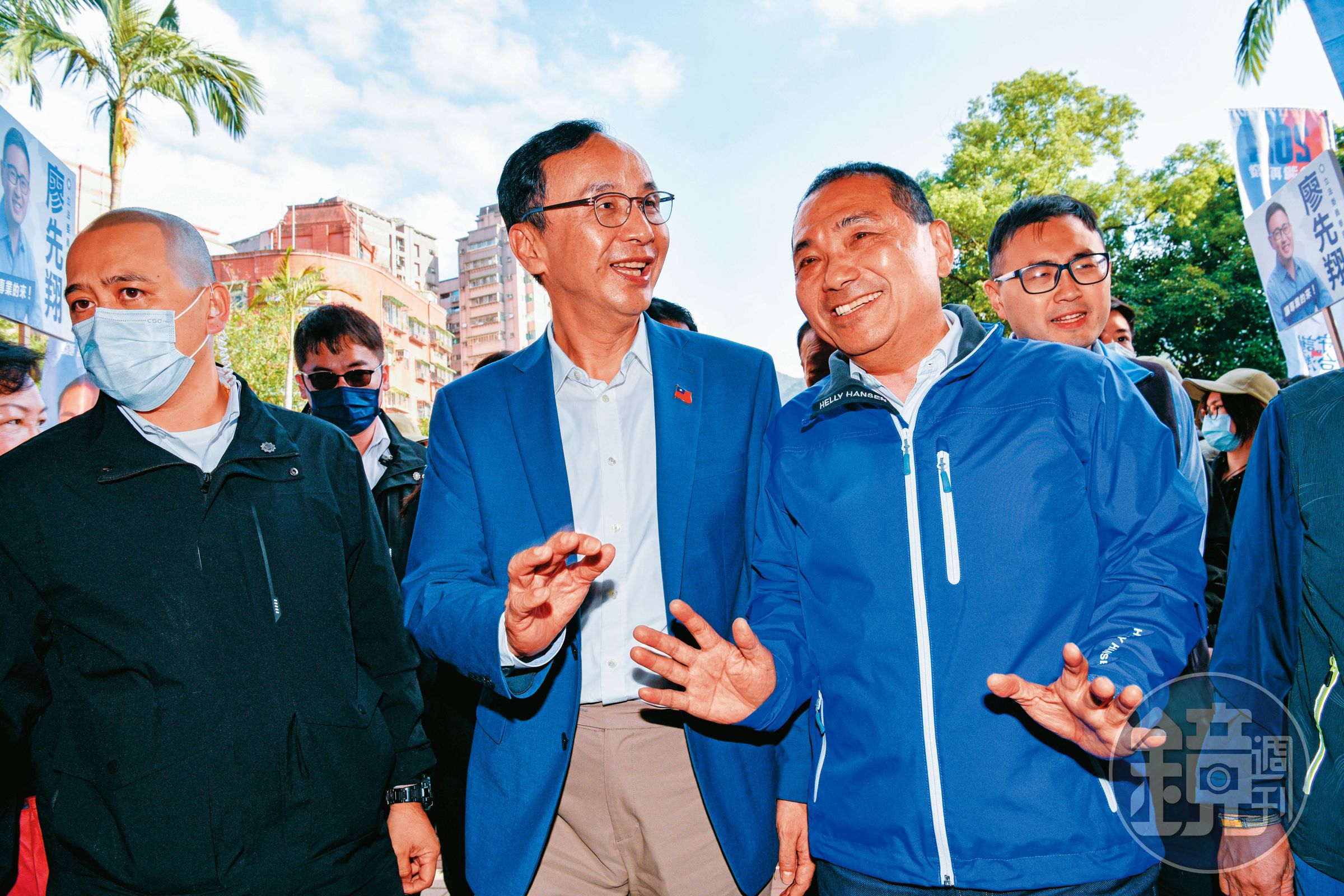 藍白合陷僵局,朱立倫、侯友宜已共商選戰策略,做好開戰的萬全準備。