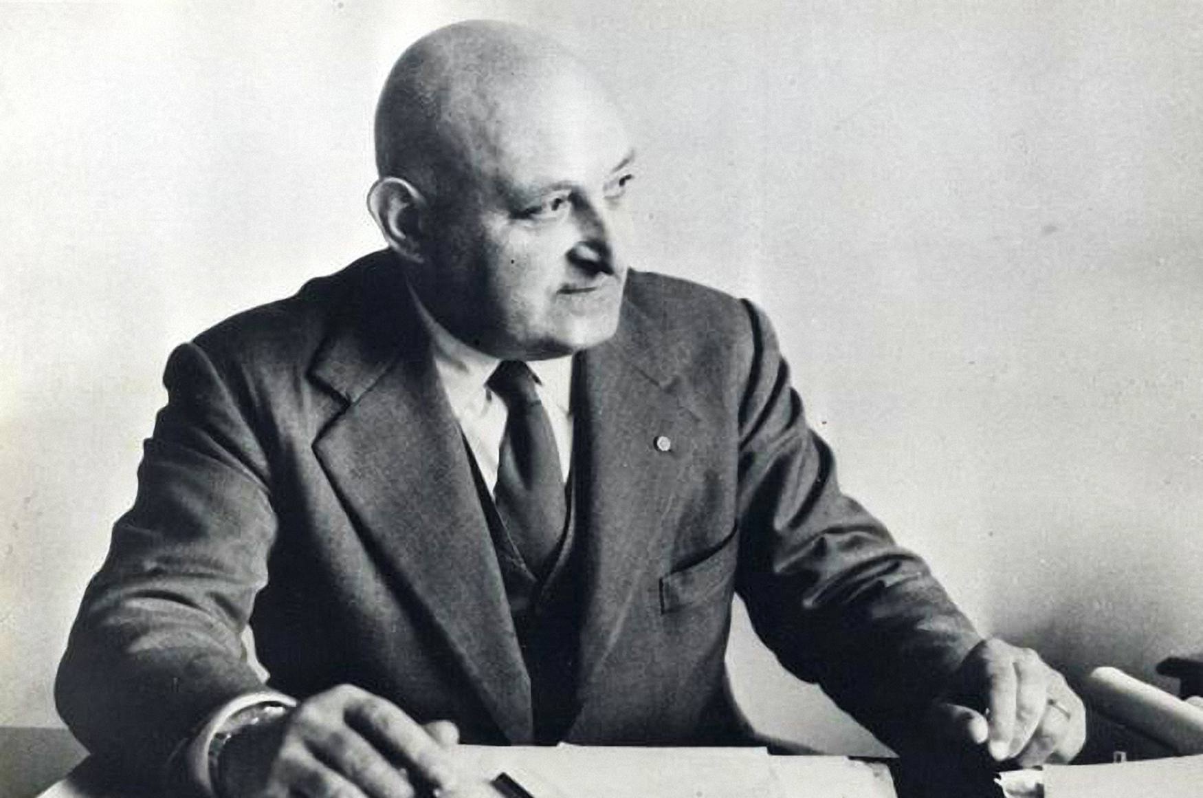 Vespa之父，航空工程師 Corradino D’Ascanio。