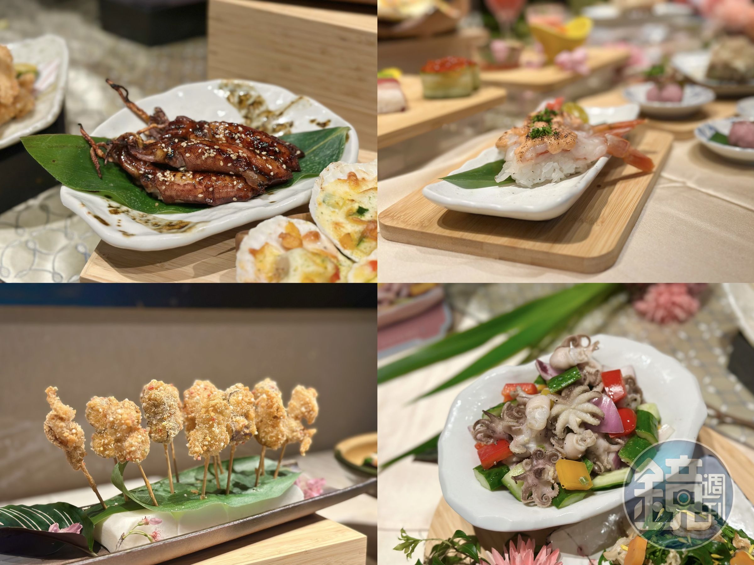 「欣葉日本料理」2025年春季推出16道新菜，海味豐盛。