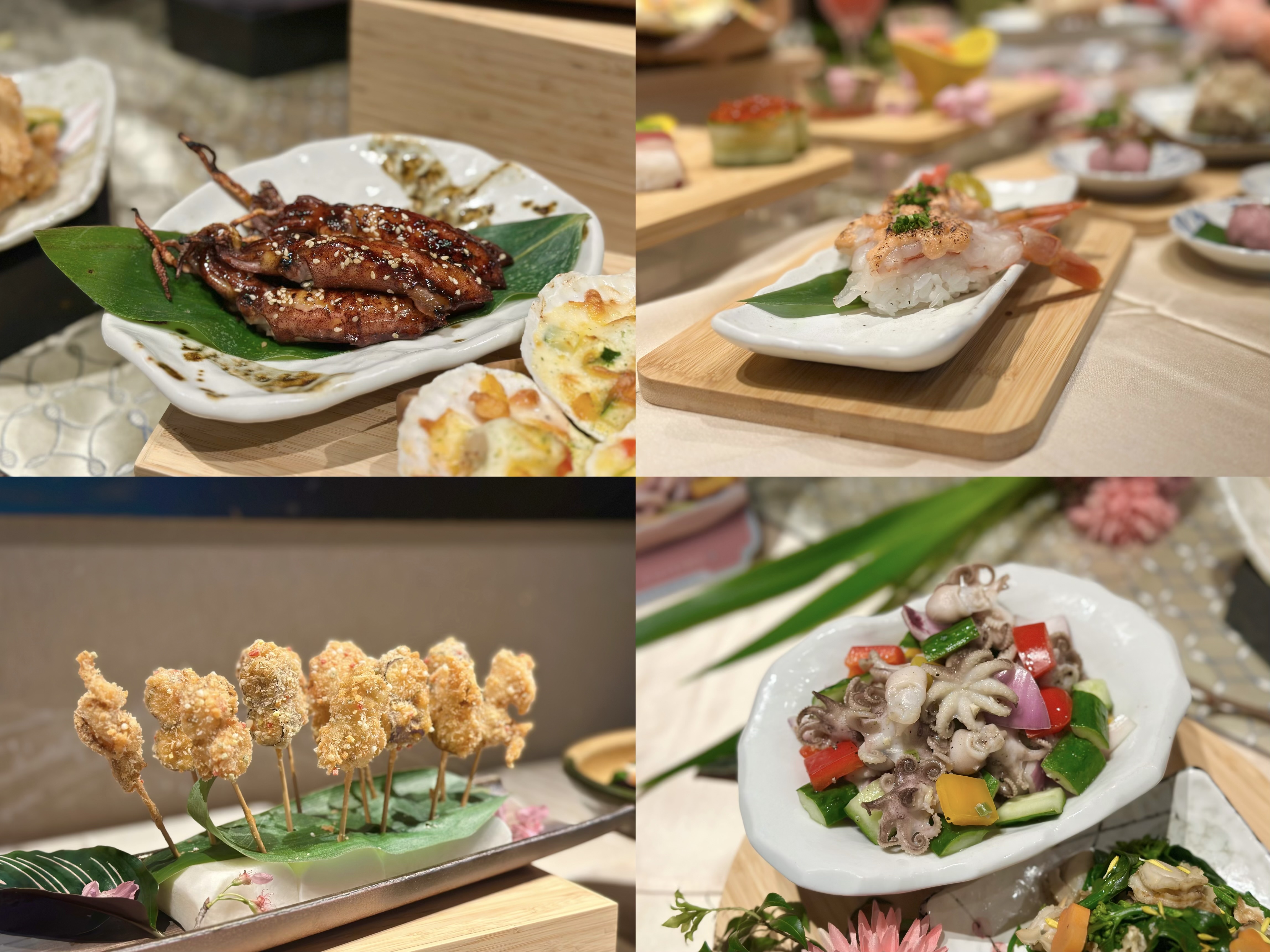 「欣葉日本料理」2025年春季推出16道新菜，海味豐盛。