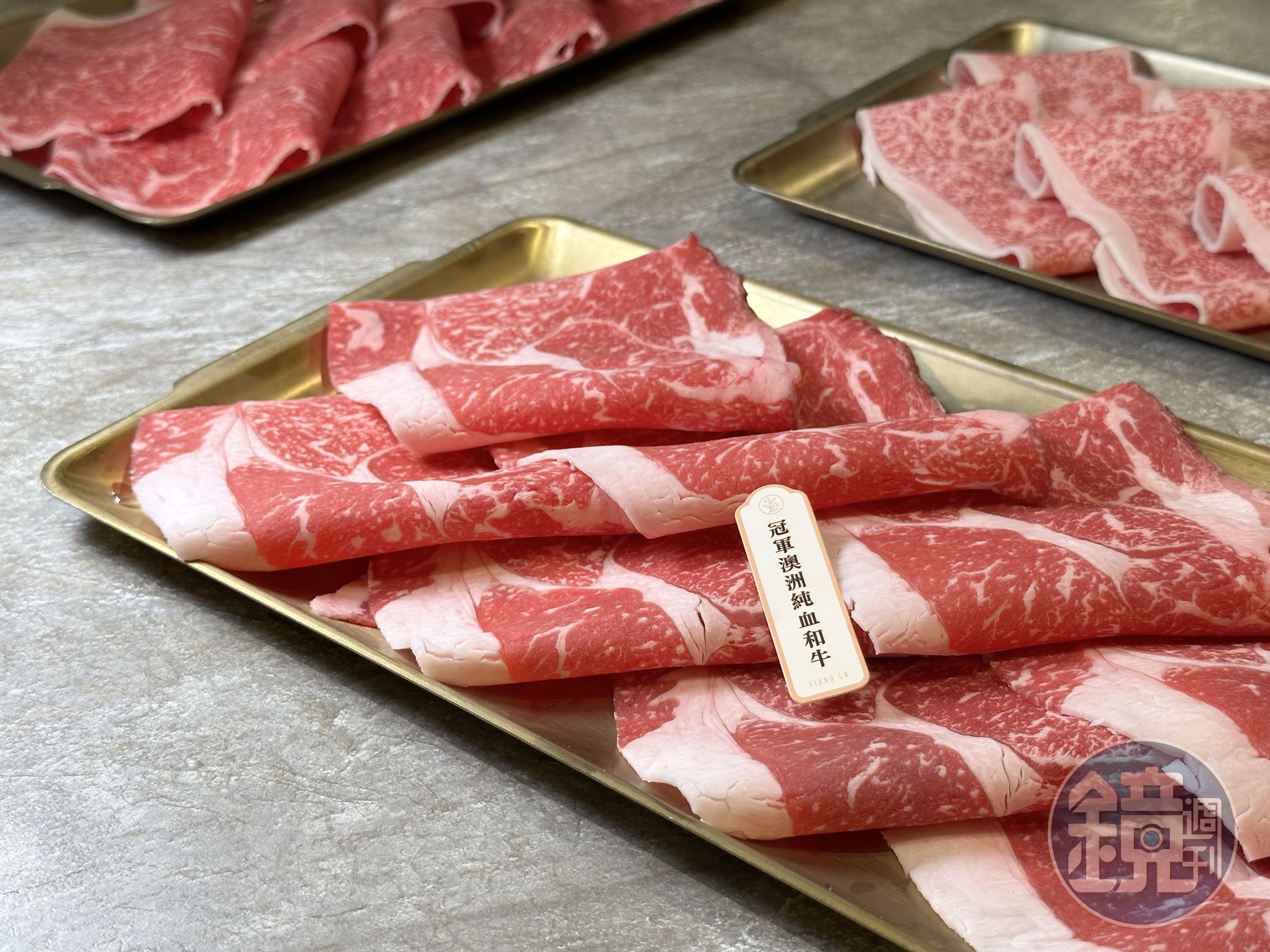 798元「狂涮肉魂嚮」套餐,可以無限續點冠軍澳洲純血和牛。