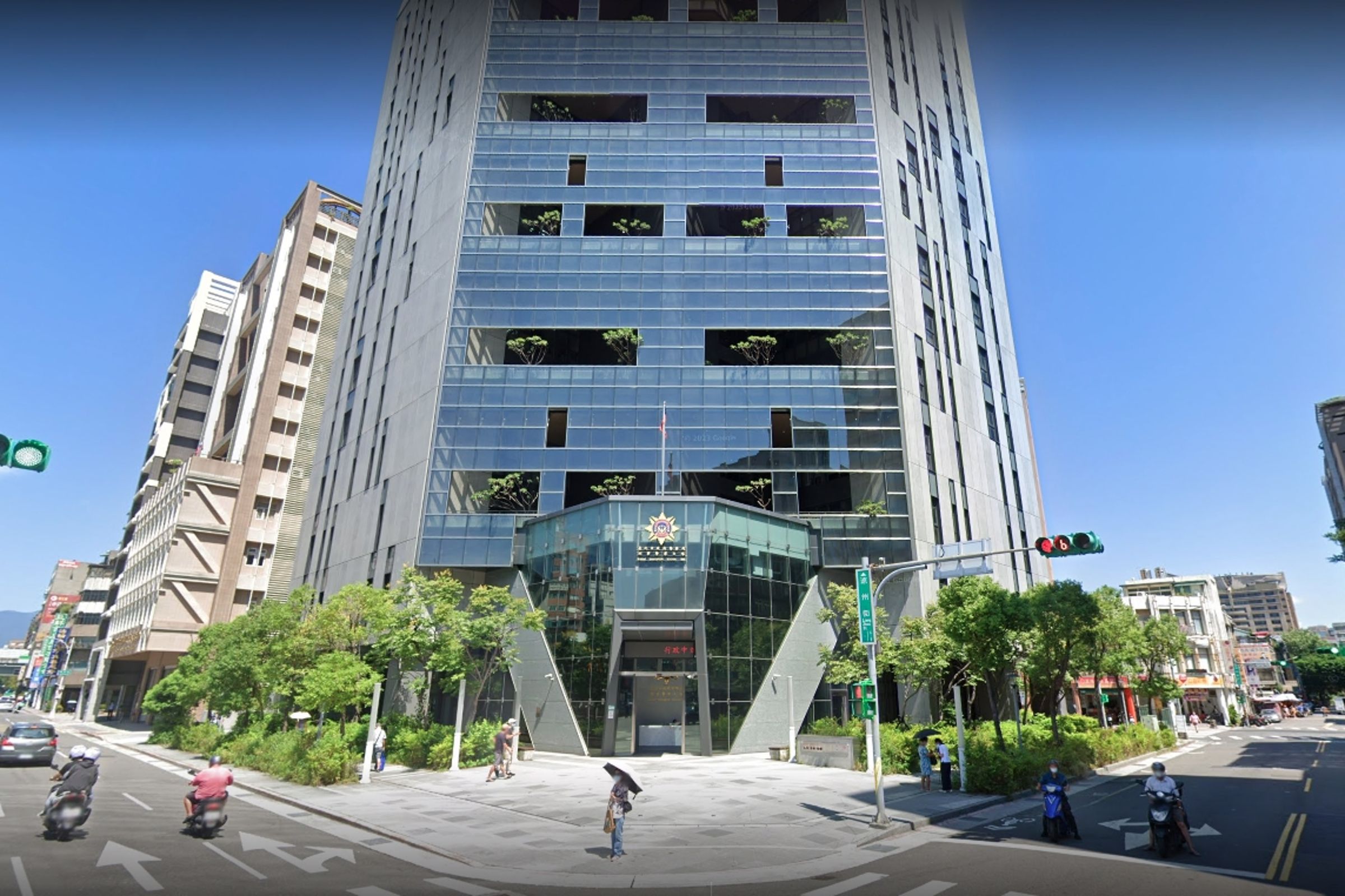 台北市刑警大隊因劉姓隊長涉嫌洩密今早遭搜索，劉也被帶回偵訊、拔官。（翻攝Google Maps）