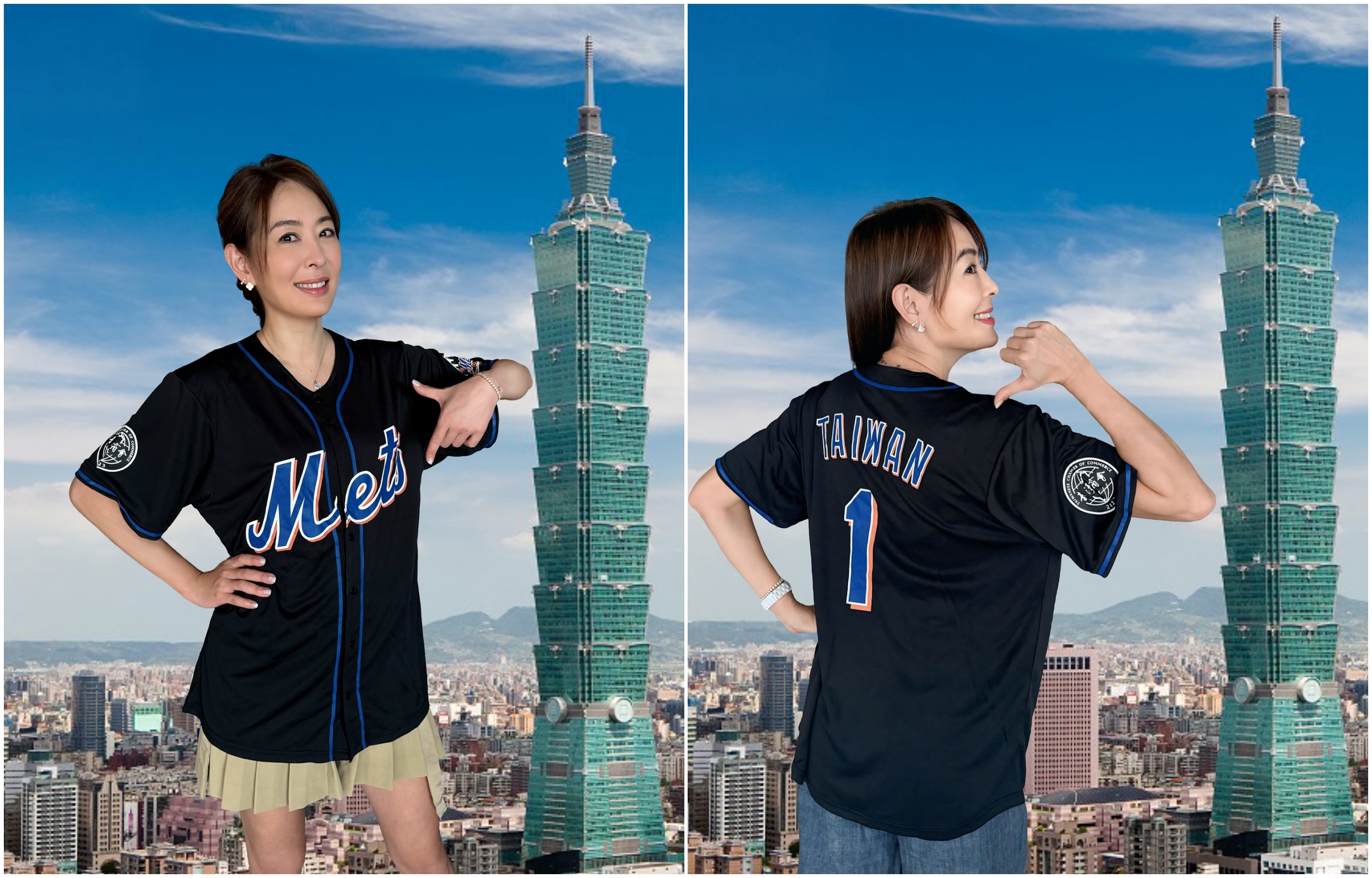 賈永婕宣布將出席5月24日的大都會台灣日活動，並擔任開球嘉賓。（翻攝自賈永婕臉書）