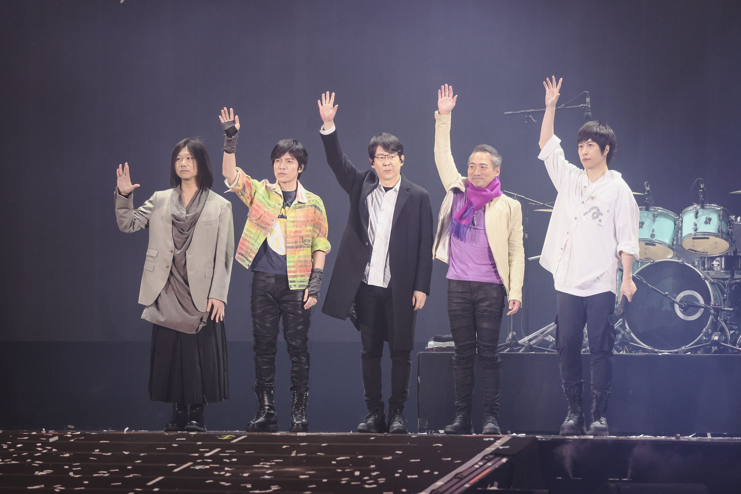五月天25週年演唱會新年特別版6場圓滿舉辦完畢。(相信音樂提供)