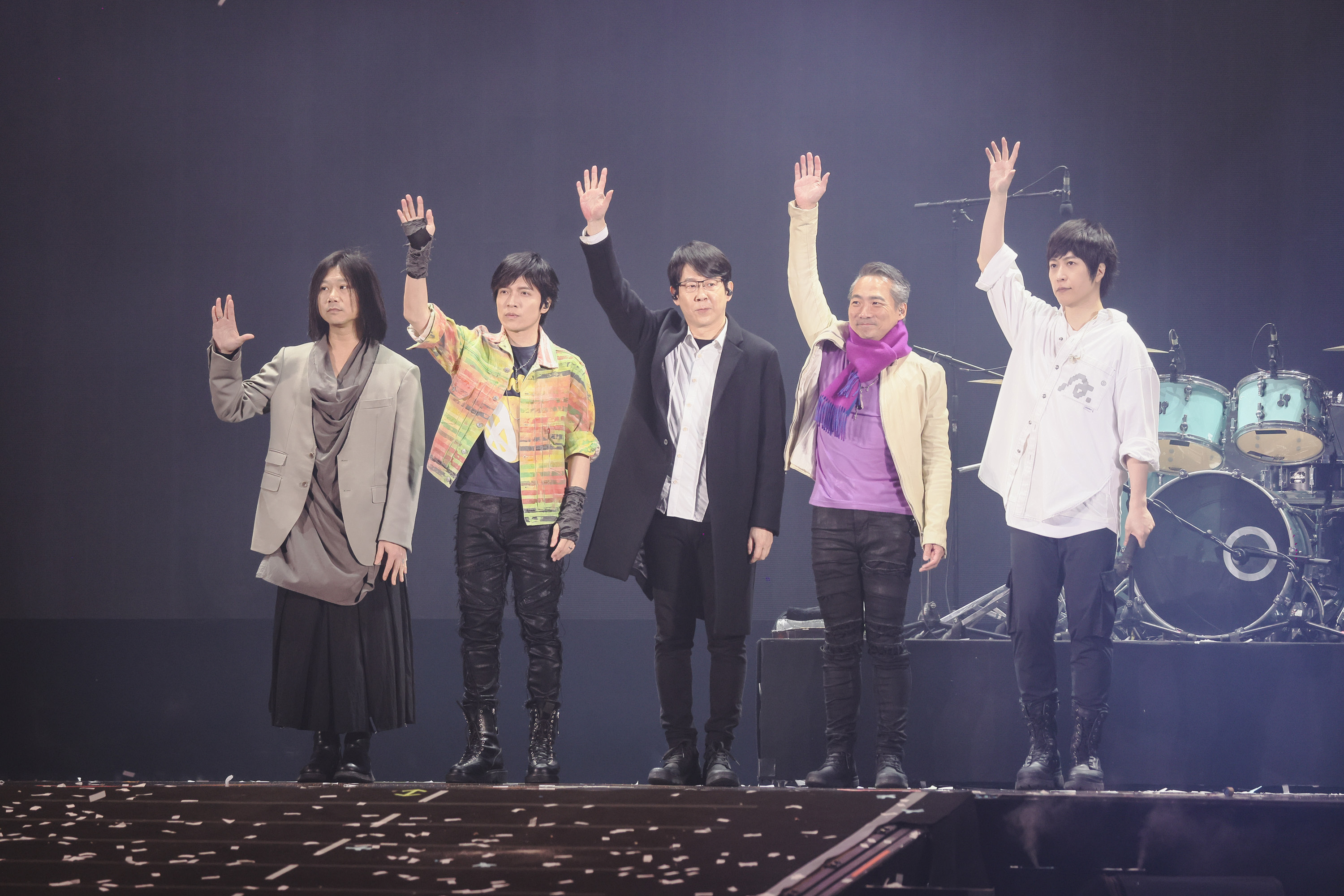 五月天25週年演唱會新年特別版６場圓滿舉辦完畢。（相信音樂提供）