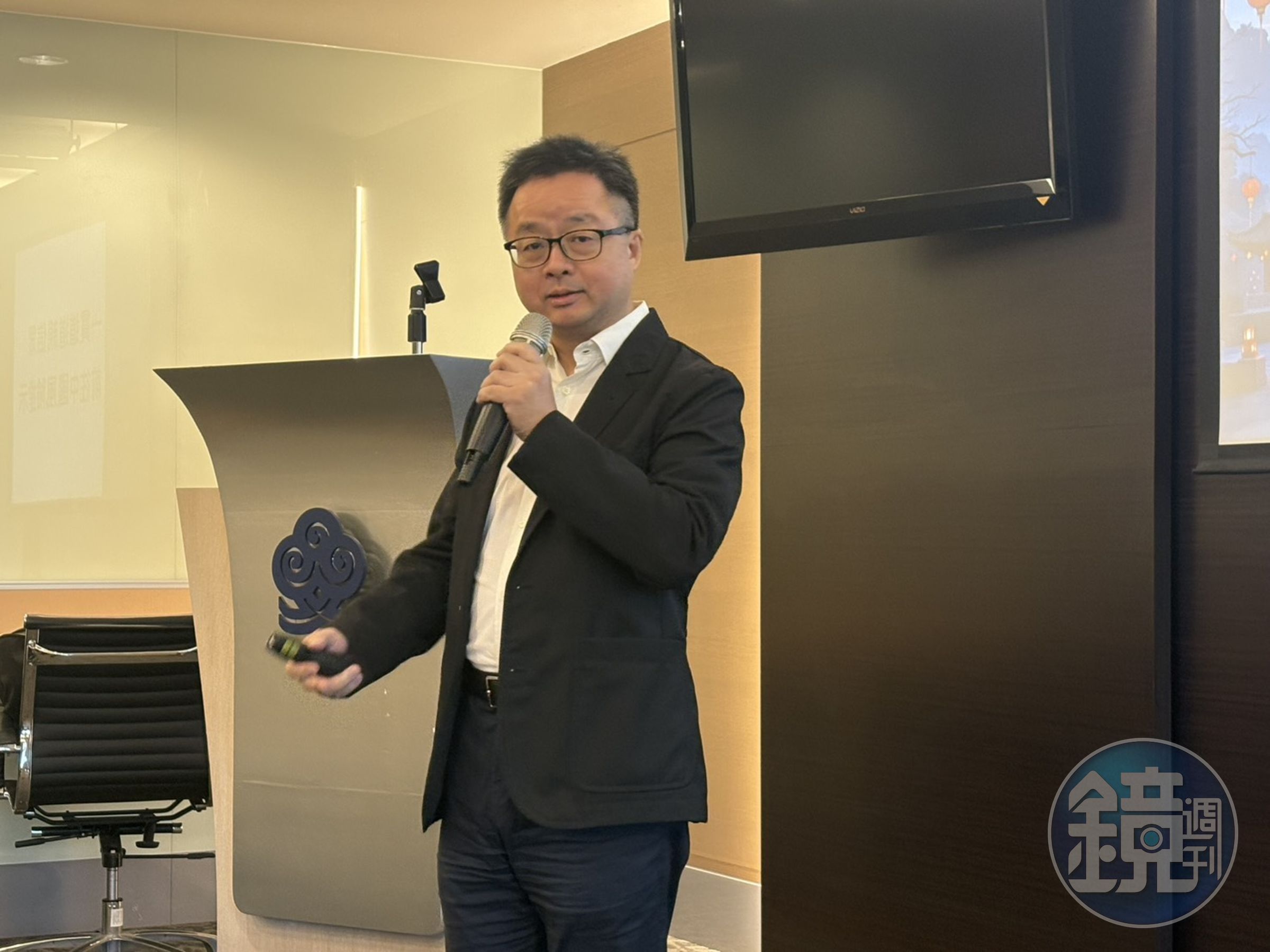 海基會祕書長羅文嘉說明近年中國宗教拘捕案例。