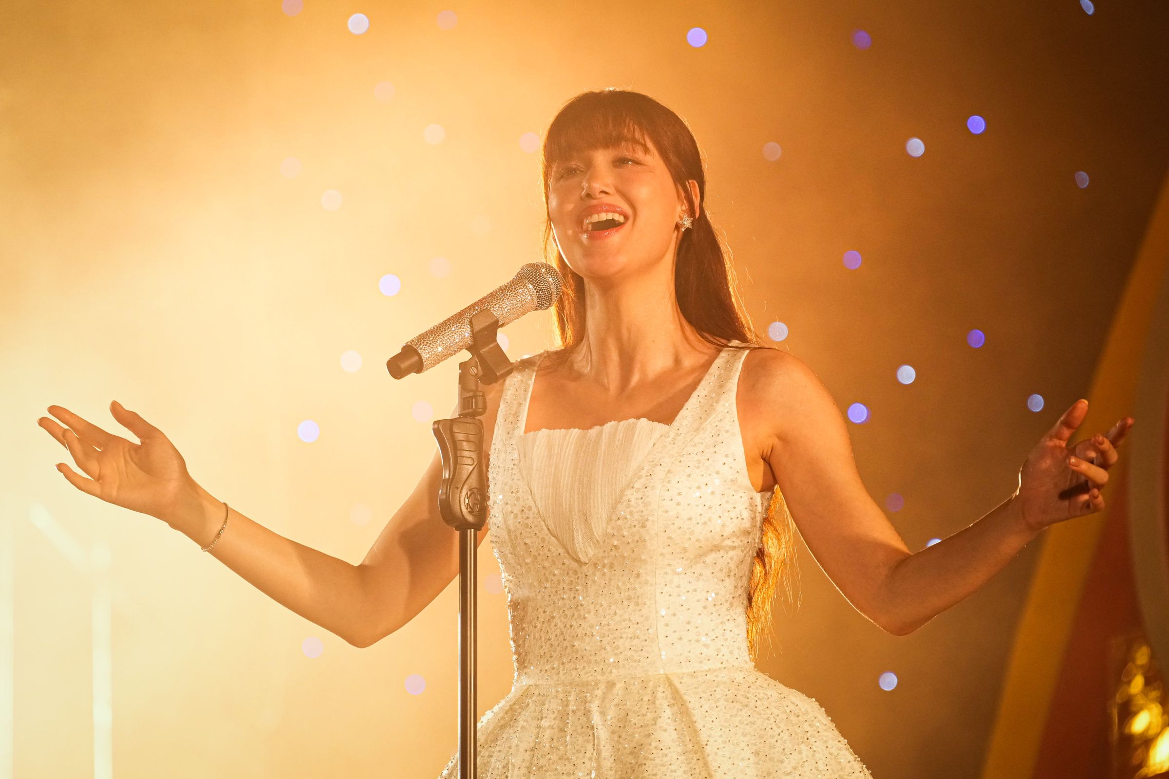 德泰混血女神查奎琳門恩（Jackie）為本片完成先胖後瘦的地獄式變身。（威視電影提供）