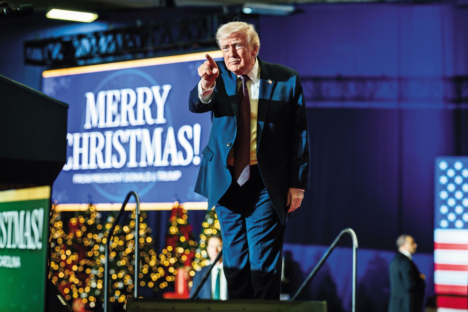 美國總統川普去年啟動的對等關稅政策，引發全球供應鏈震盪。（翻攝The White House flickr）