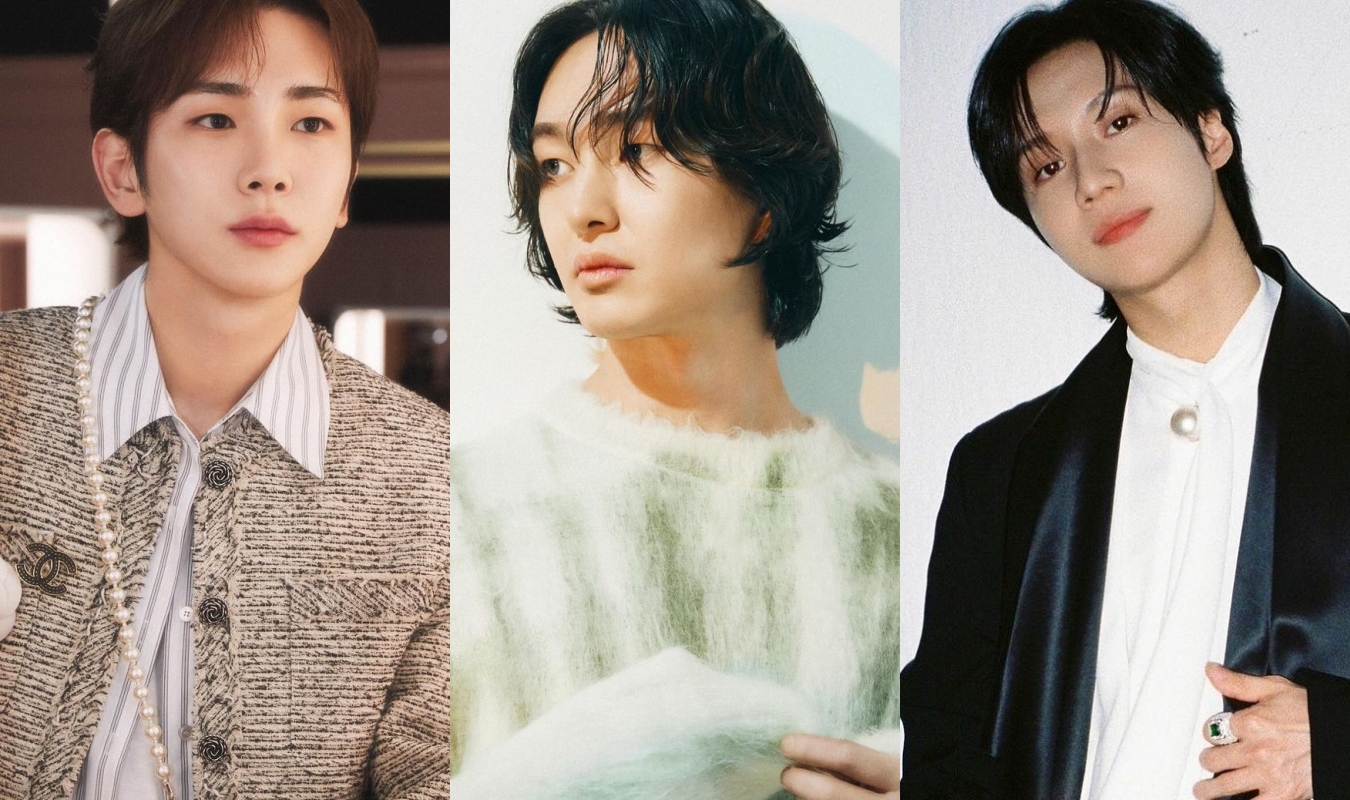 SHINee三位成員KEY（左起）、溫流與泰民將輪番到高雄演出。（翻攝KEY、溫流、泰民 INS）