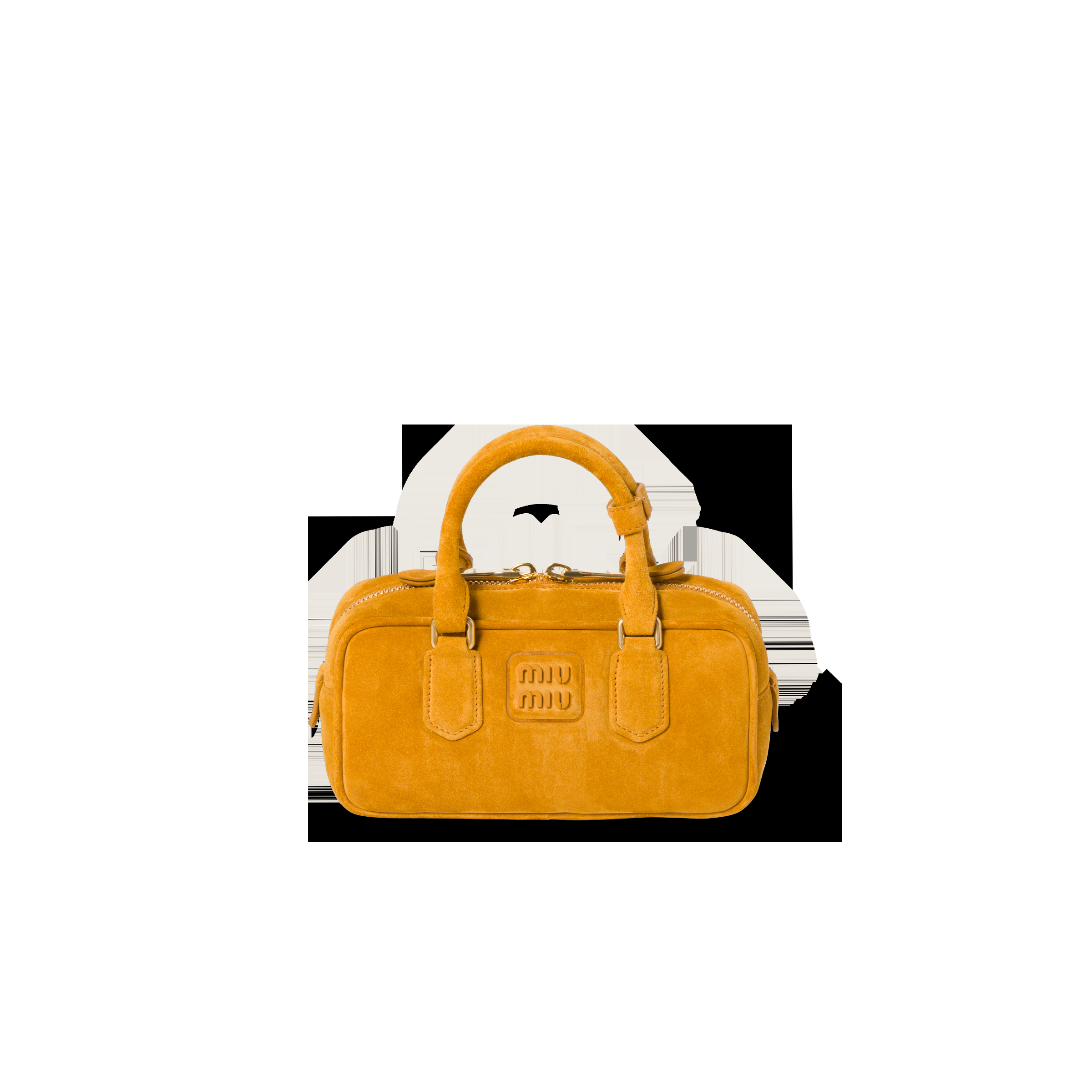 Arcadie 麂皮包款。NT$98,000（MIU MIU提供）