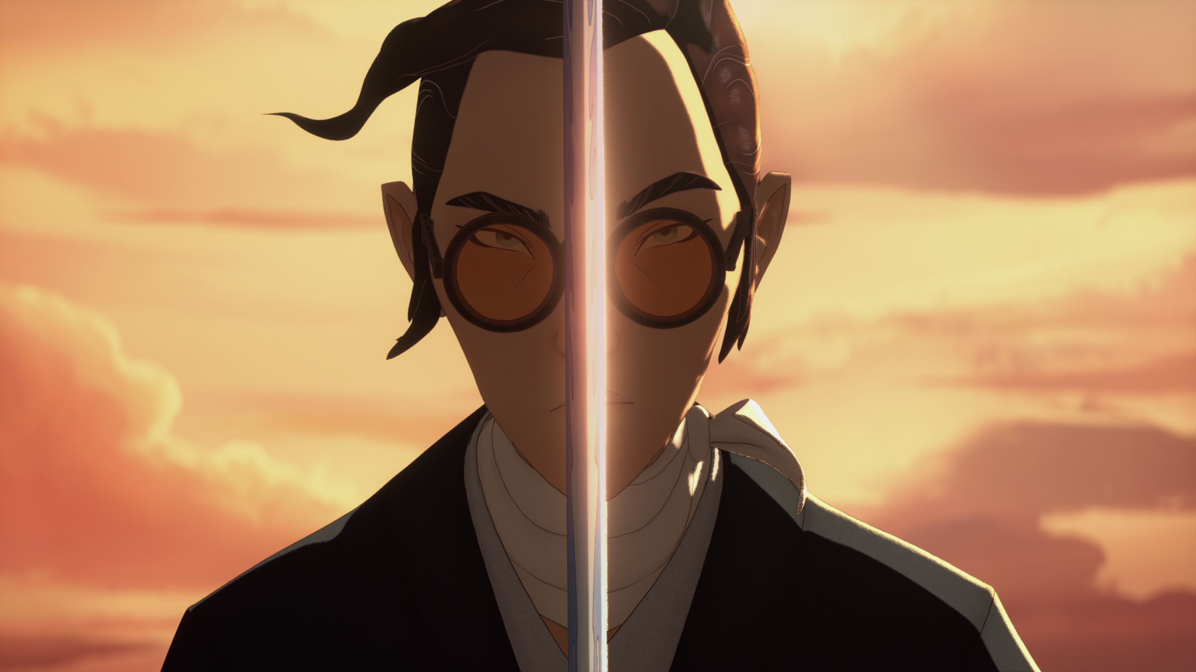 成人動畫影集《藍眼武士》廣受全球動漫迷好評。 (Netflix提供)