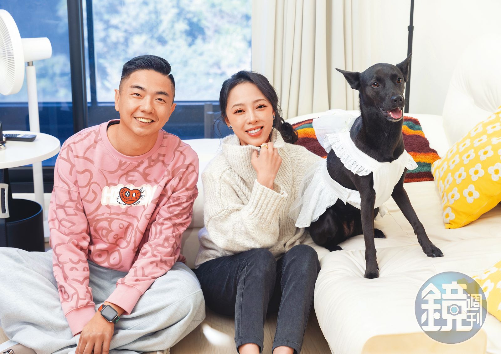 熊爸估狗/心疼社恐米克斯 勇兔憂心乖巧狗不拆家