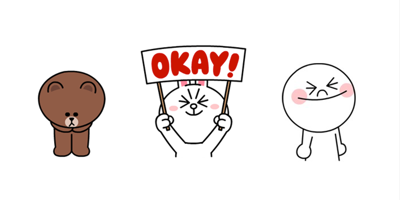 LINE公布2024五大官方貼圖排行榜。（LINE提供）