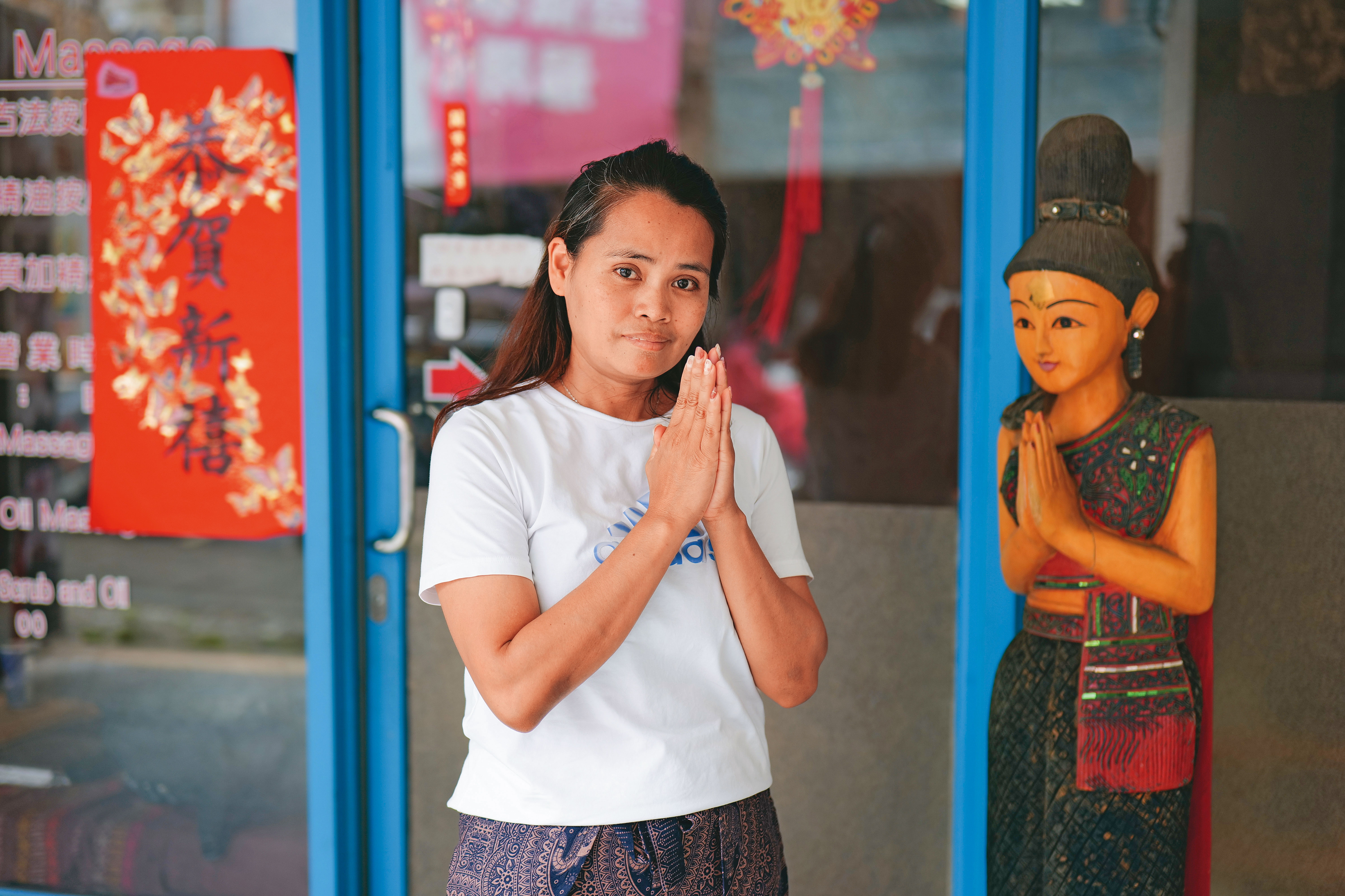 Kim的按摩店堅持只請泰國師傅。