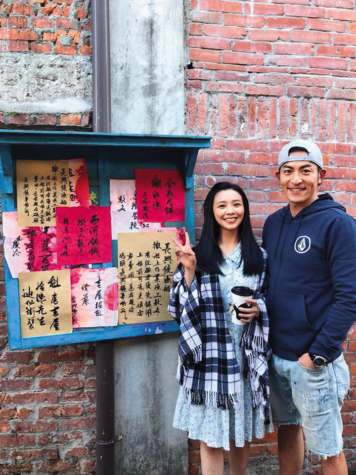 吳婉君(左)近期和趙駿亞(右)的關係進展引起熱議,令人好奇。(翻攝自吳婉君臉書)