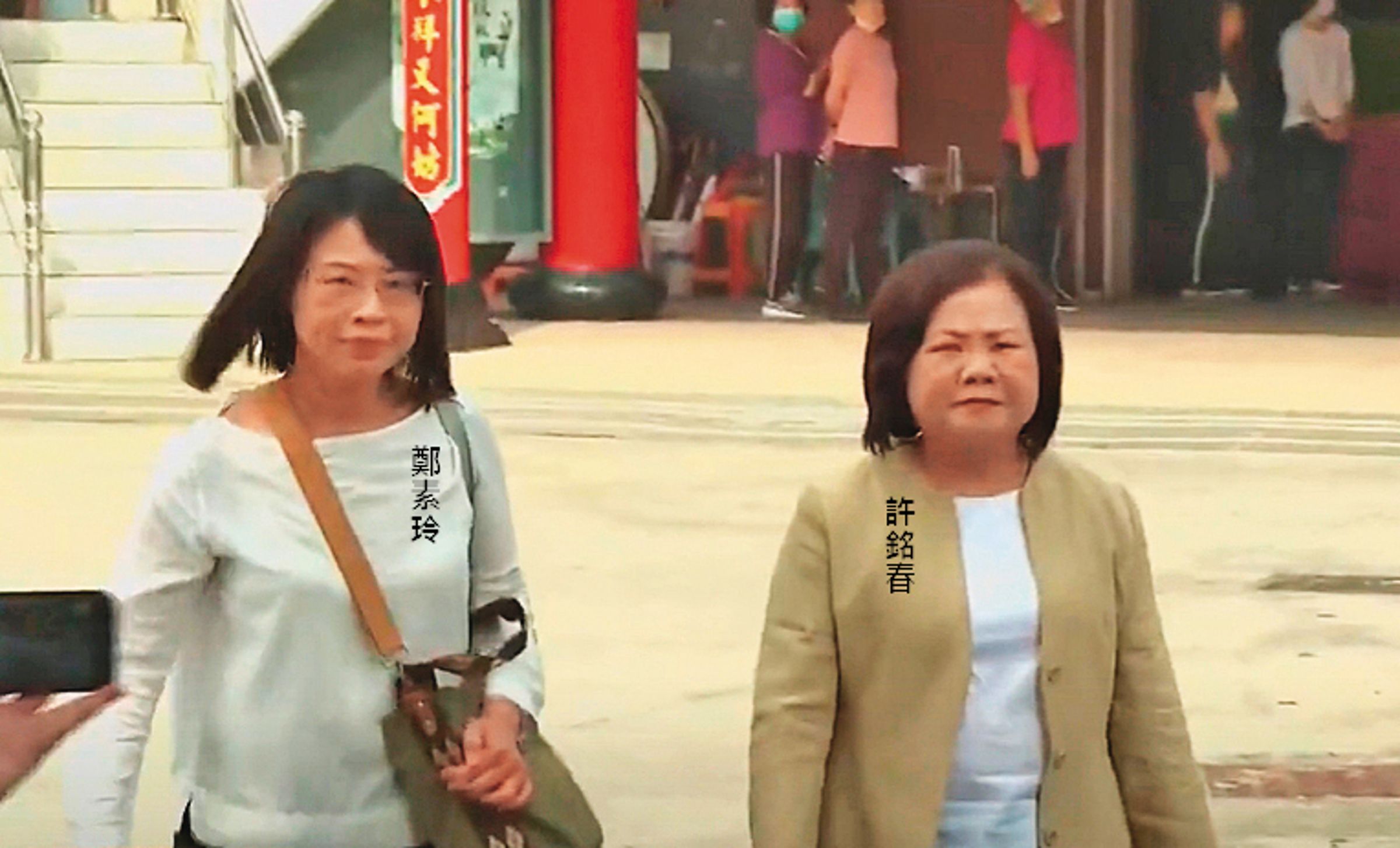 許銘春部長任內的辦公室主任鄭素玲,遭綠委質疑是謝宜容同路人。(鏡新聞提供)