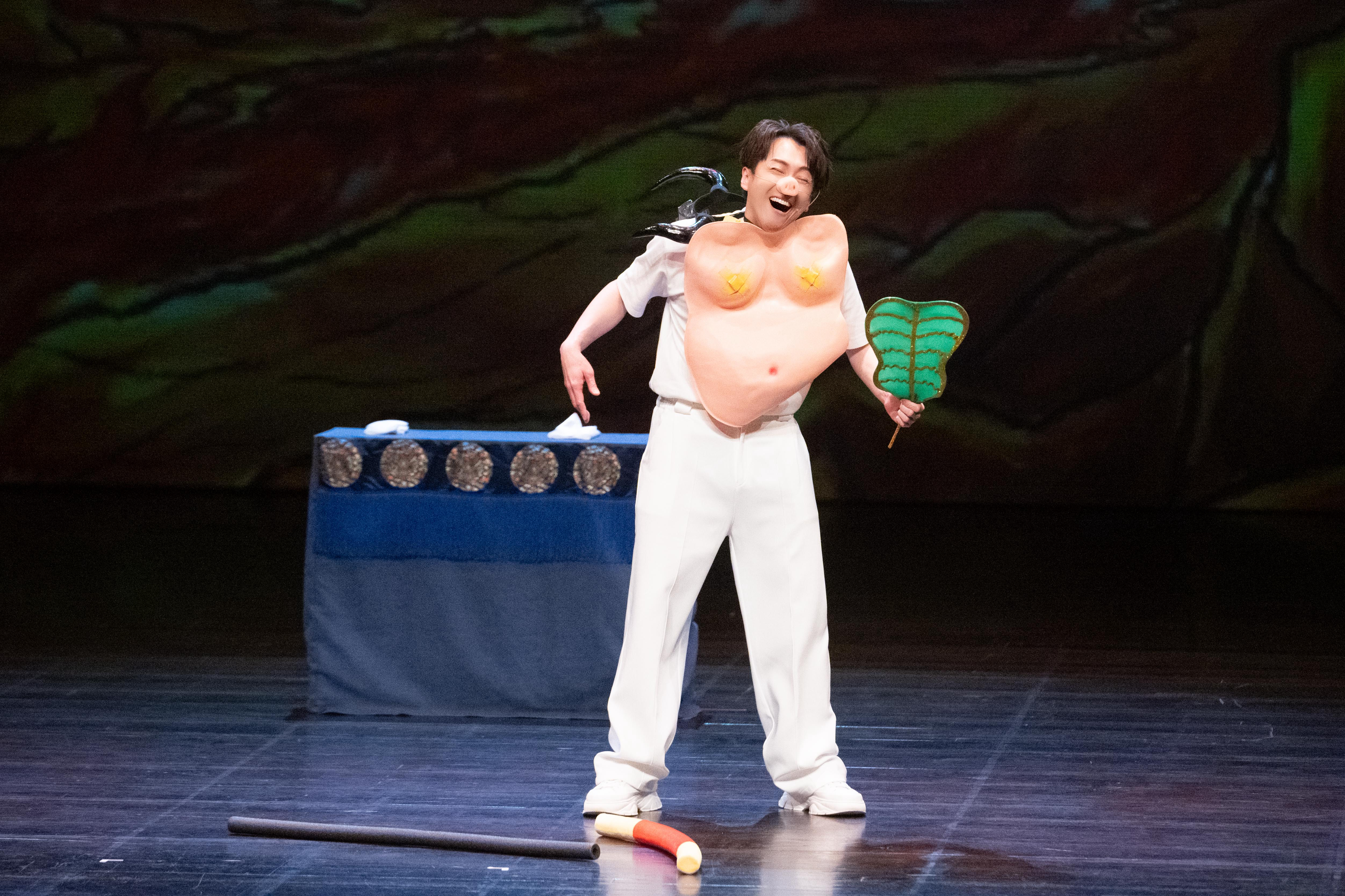 陳漢典化身豬八戒不計形象搞笑。（嚞娛樂提供）