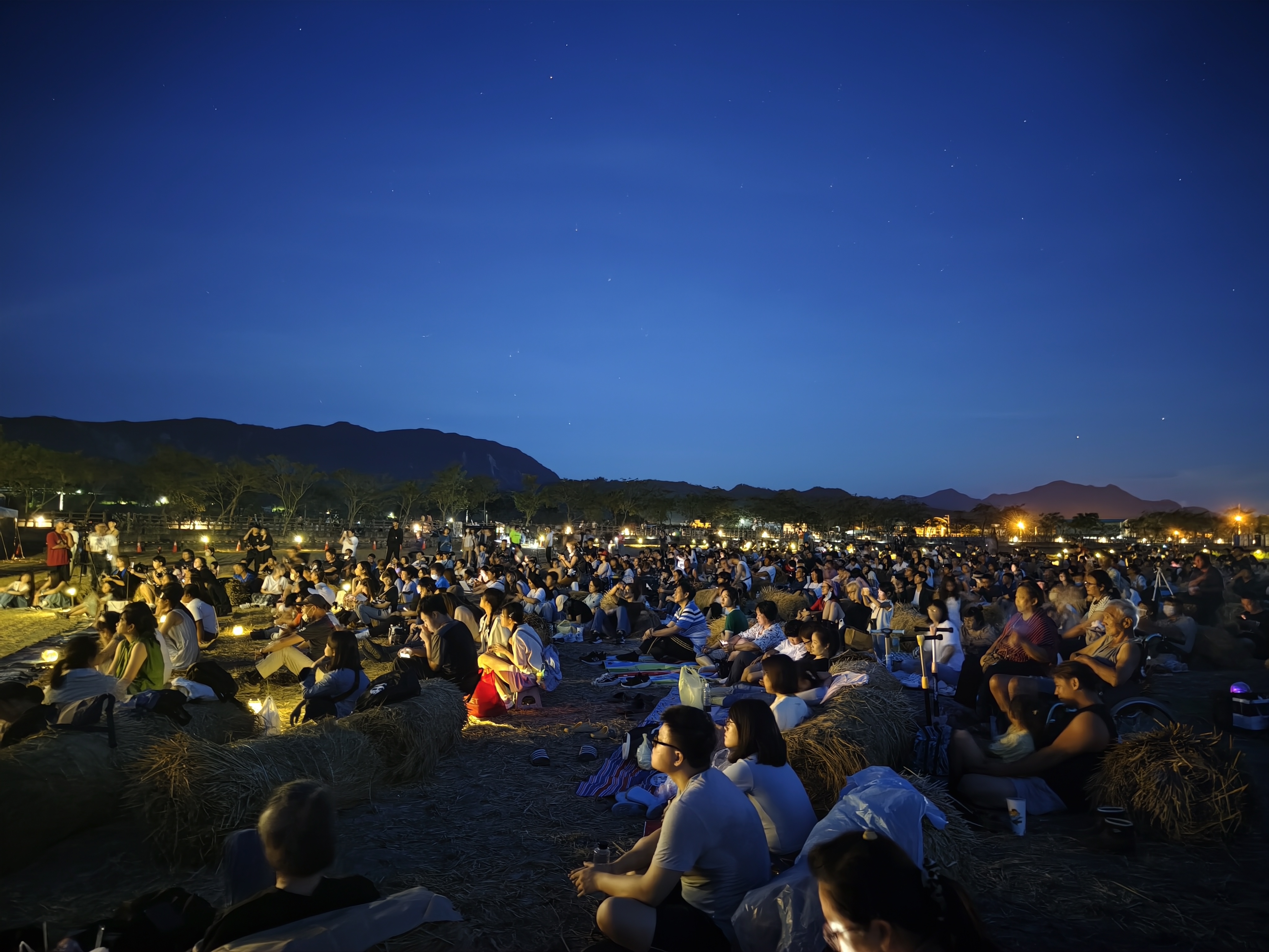 2024台東最美星空音樂會現場超過七千名觀眾