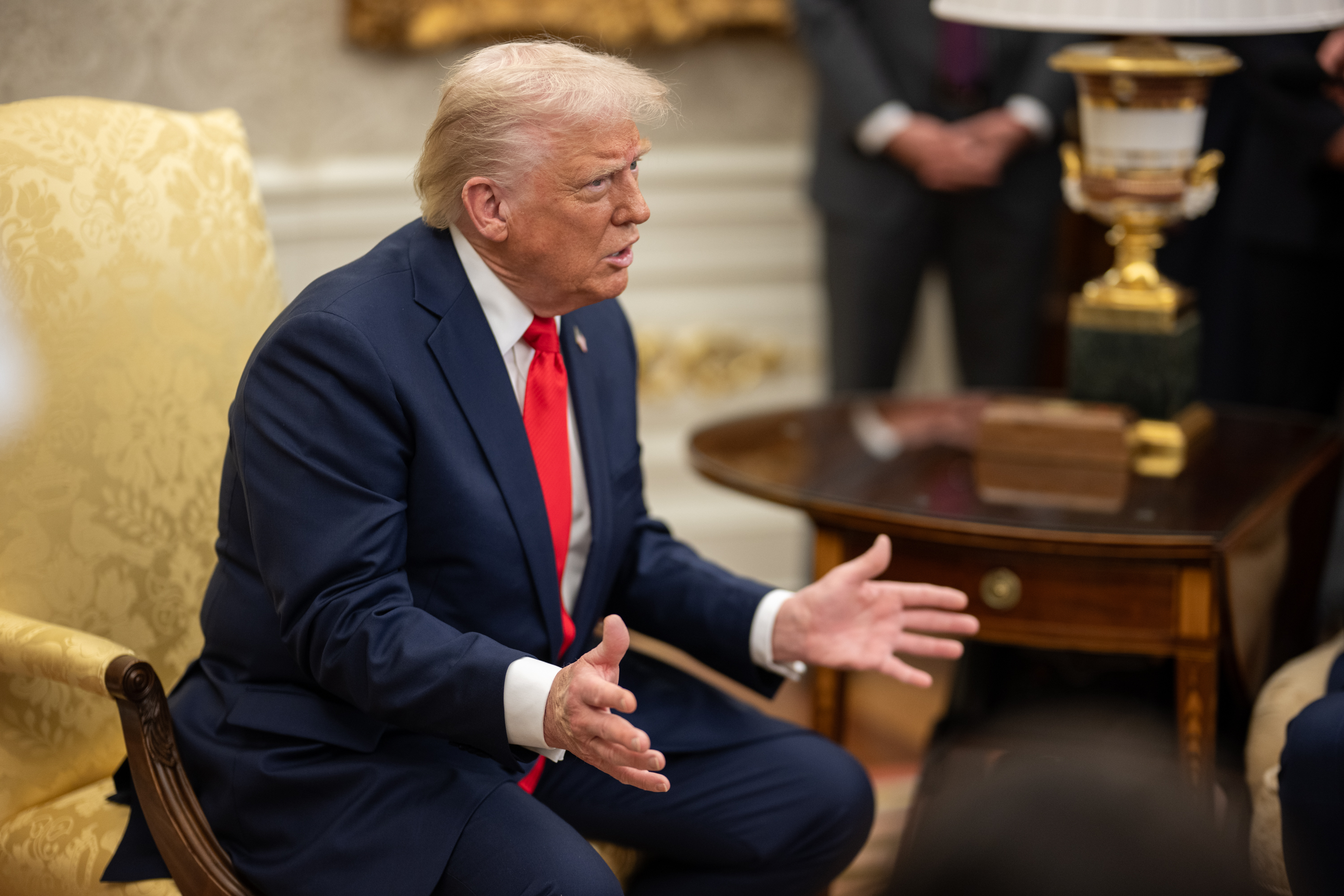 白宮發言人表示，川普因中東局勢發展，將提早結束G7峰會行程，引發外界擔憂。（翻攝自白宮flickr）