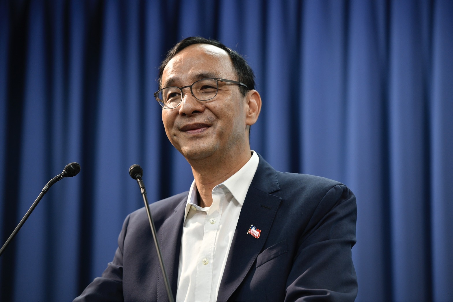 國民黨主席呼籲民進黨停止鬥爭，特別要林右昌停下對謝國樑的罷免行動。（本刊資料照）