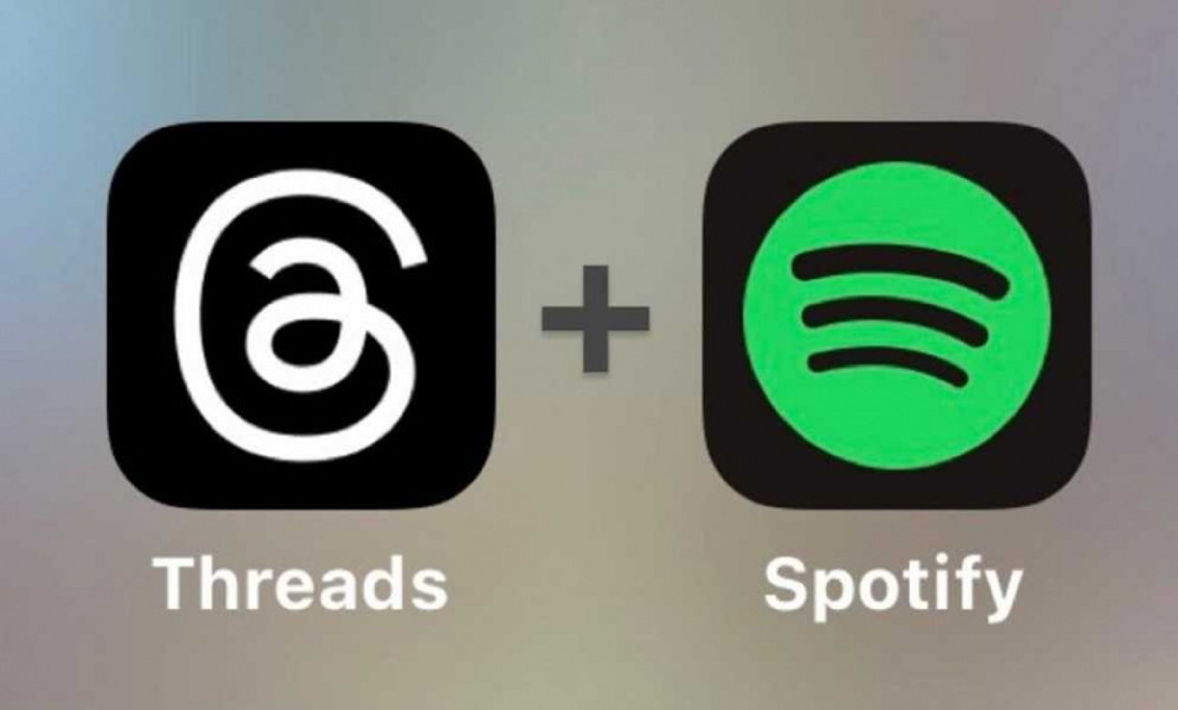 網友說，他通勤時都邊聽Spotify，邊看Threads。（翻攝自Threads）