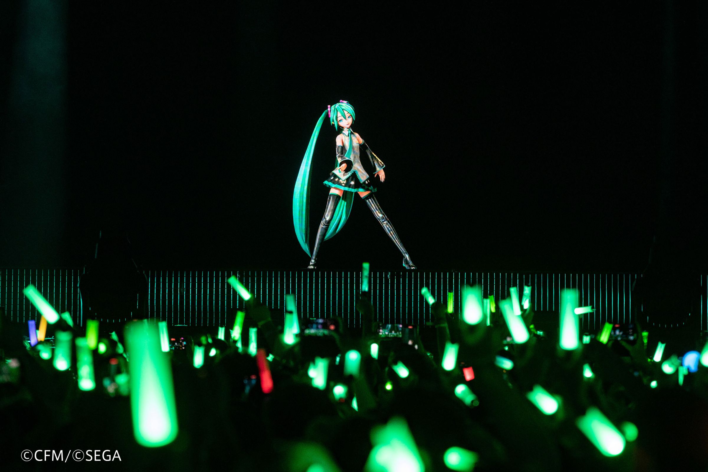日本虛擬歌姬「初音未來」將在台北小巨蛋開唱。（寬宏藝術提供）