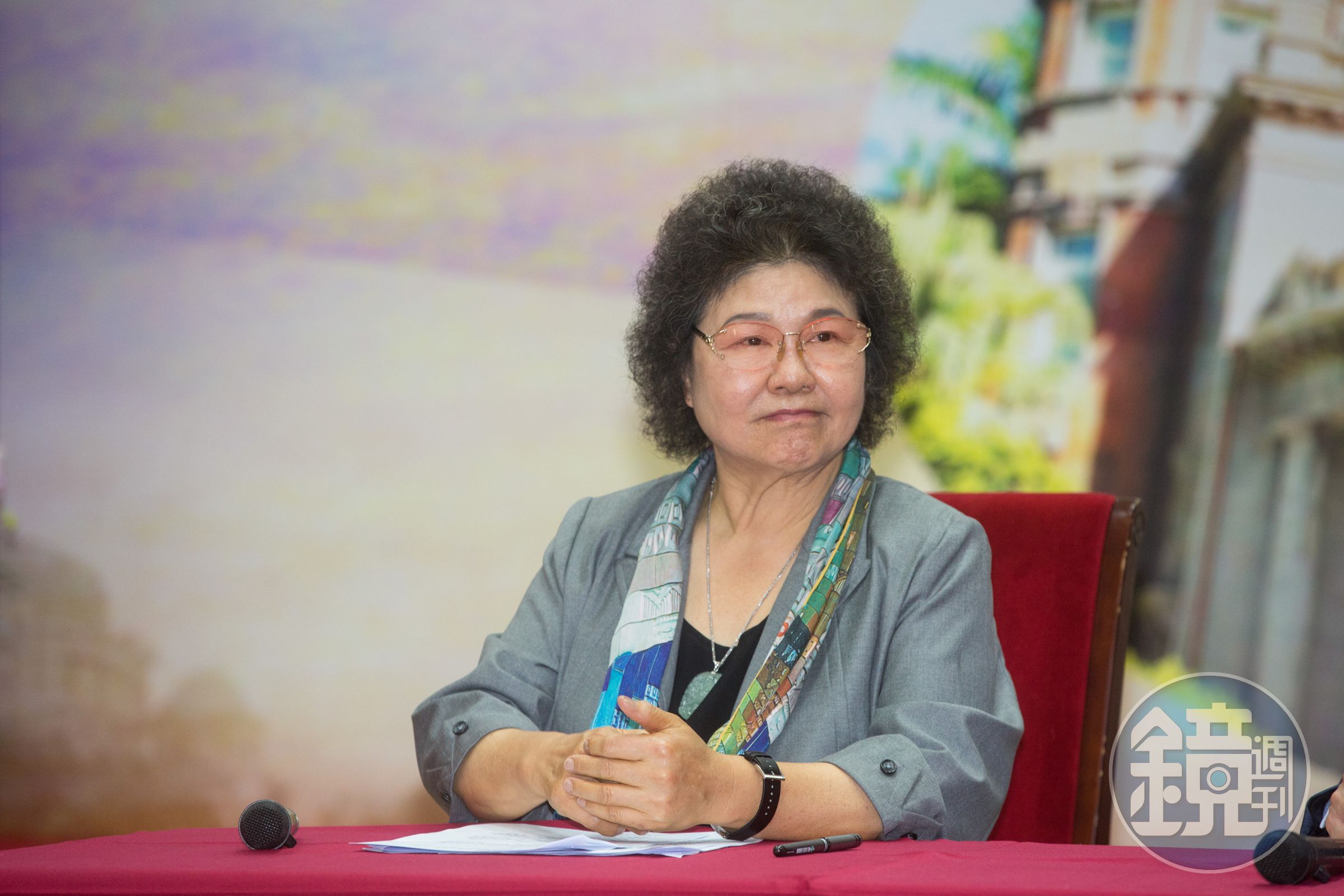談到昔日下屬陳啟昱、許銘春涉入弊案，陳菊相信台灣司法會勿枉勿縱、依法究辦。（本刊資料照）