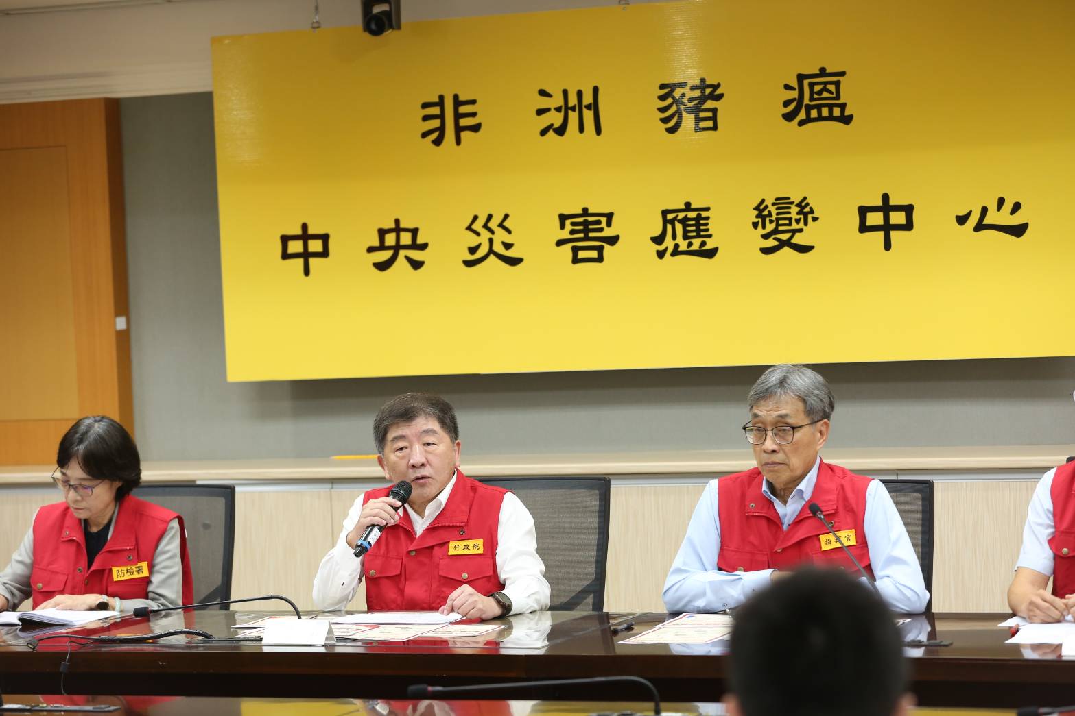 農業部今（25日）證實病毒檢出結果為陽性，已經完成確診程序。（鏡報李鍾泉）